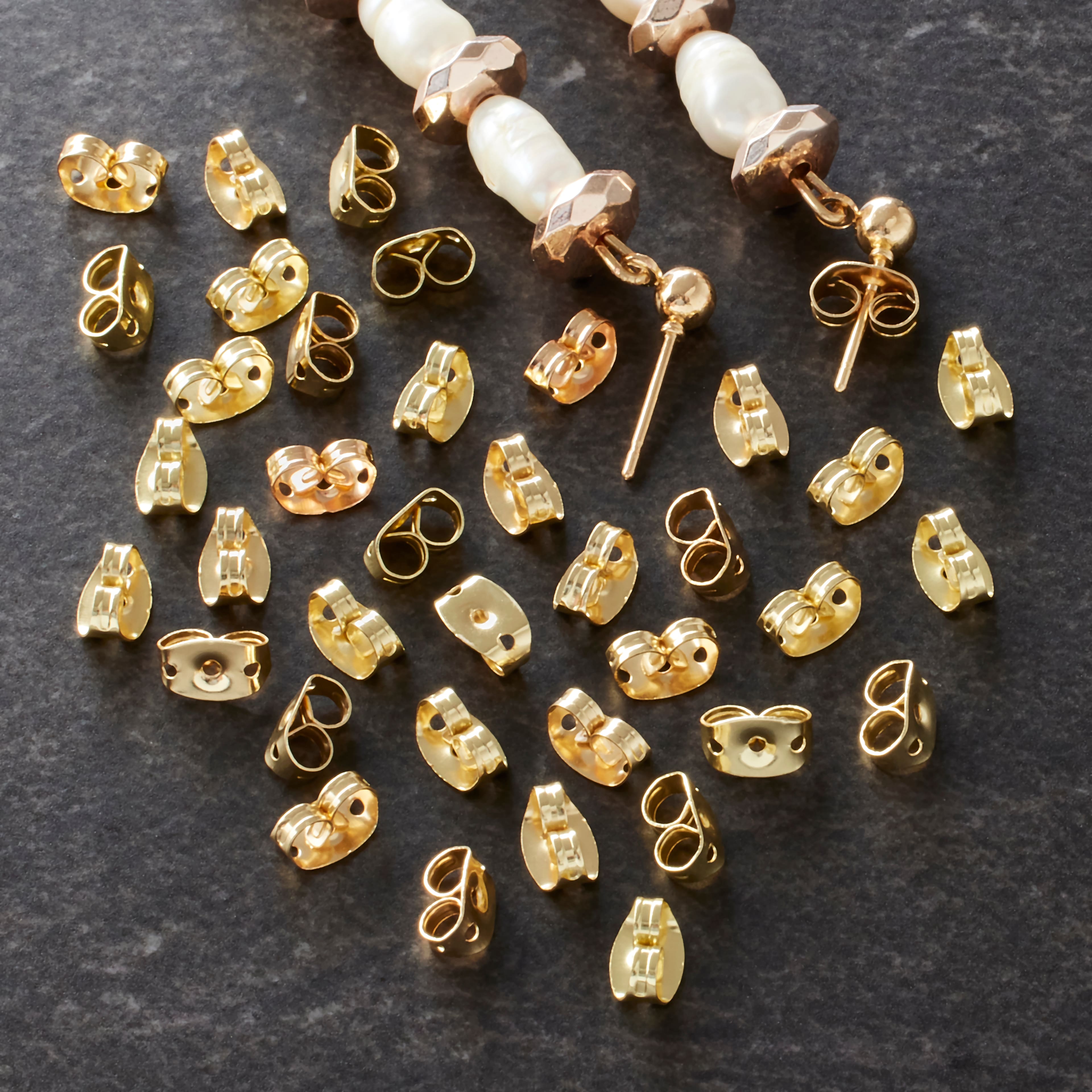 Assorted Gold Earring Backs by Bead Landing™