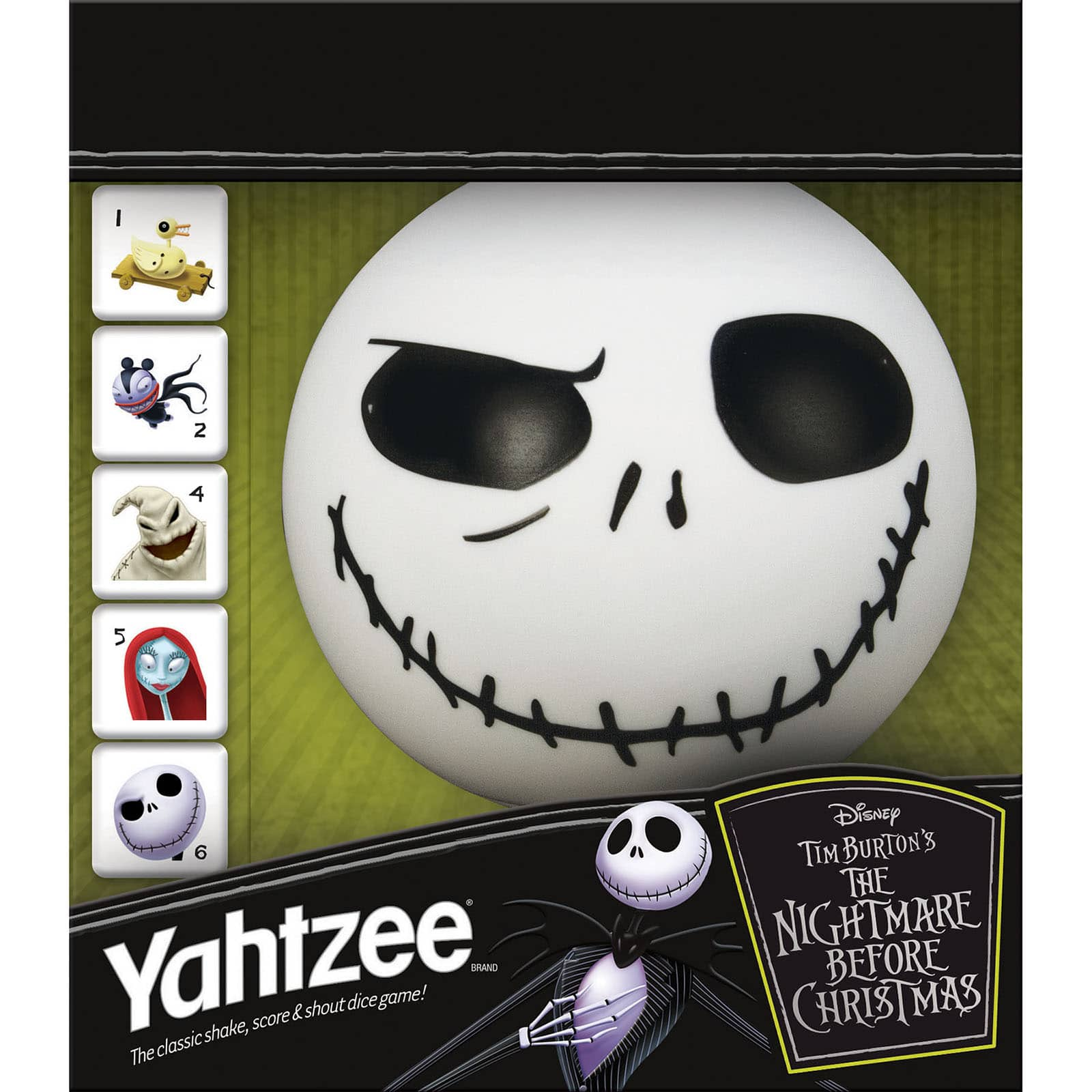 USAopoly YAHTZEE&#xAE;: The Nightmare Before Christmas