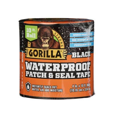 Gorilla® Waterproof Patch & Seal Tape, Color: Black | Michaels
