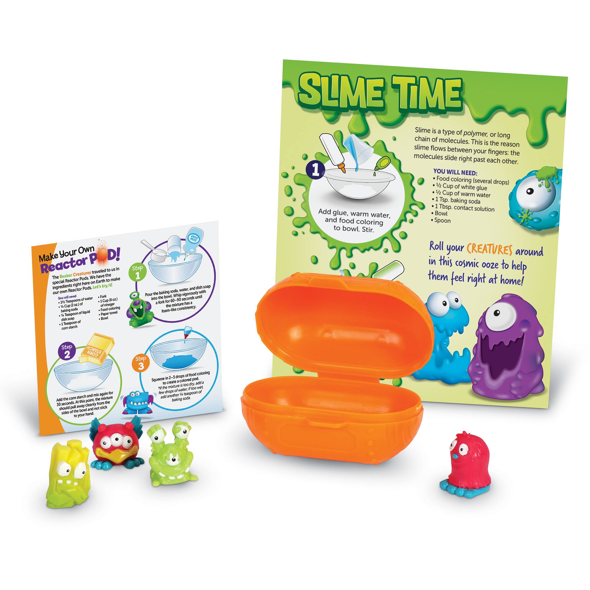 Learning Resources Beaker Creatures Series 3 Pod-Maker 4-Pack