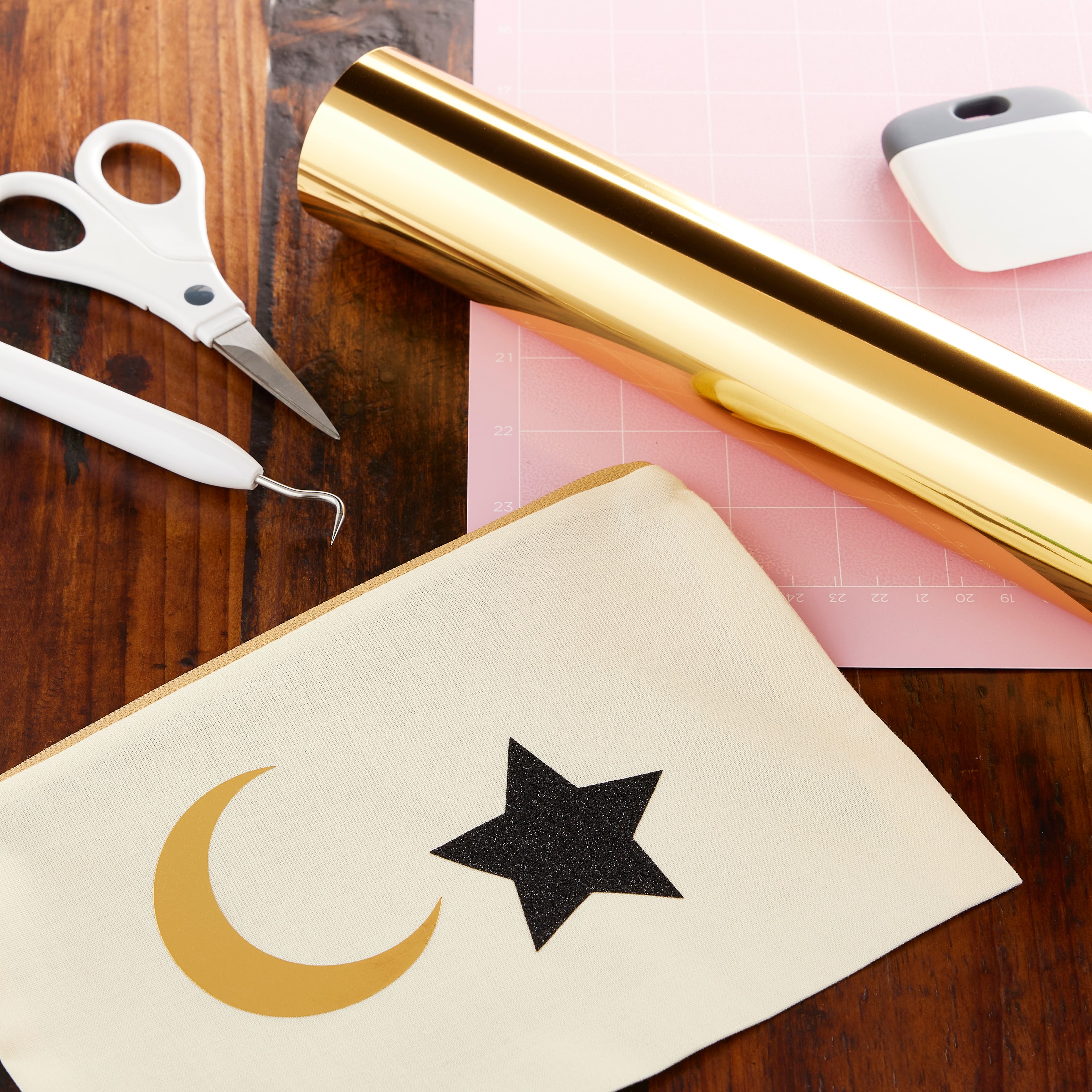 Siser® Metal Heat Transfer Vinyl Mega Roll, Gold