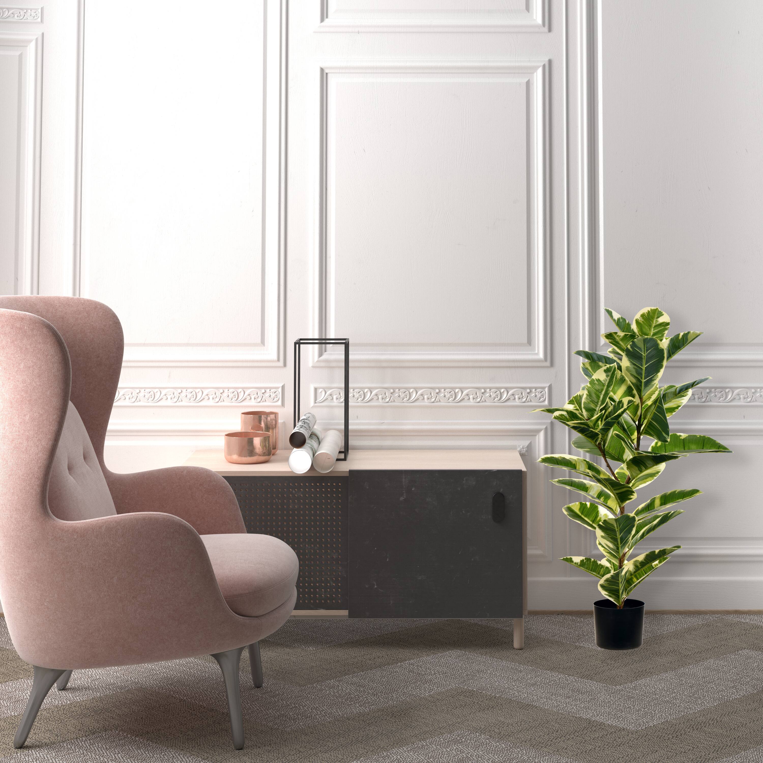 3ft. Potted Artificial Dumb Cane Tree