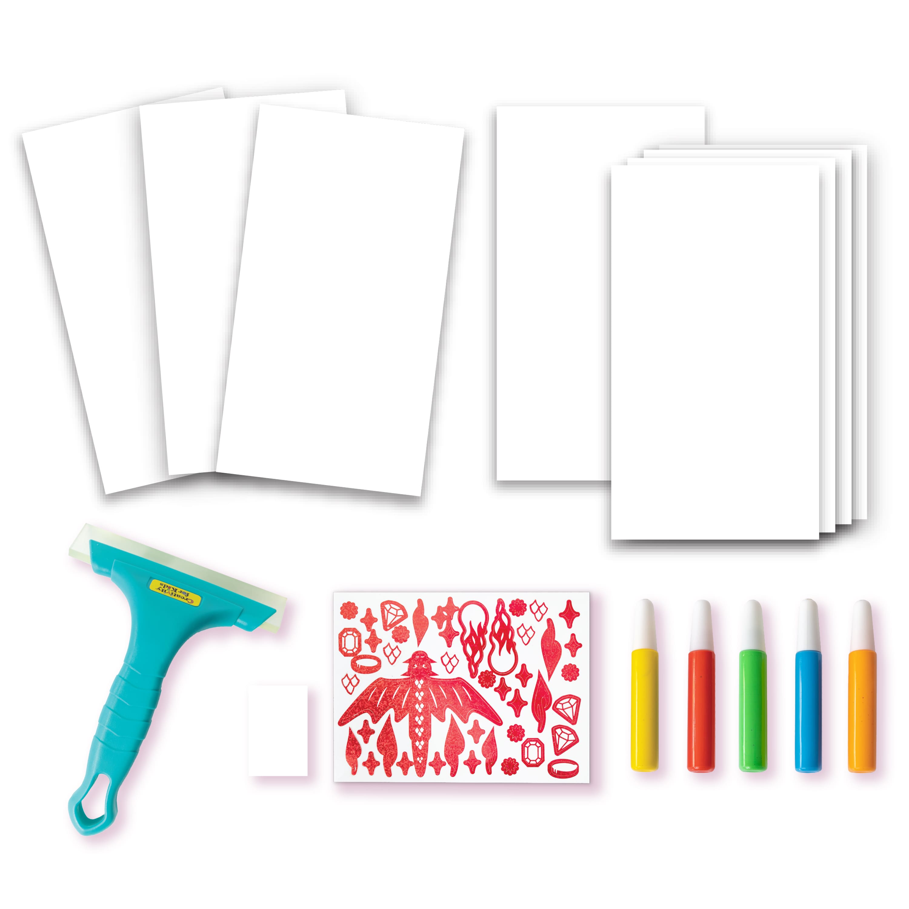 Creativity for Kids® Dragon Squeegeez Magic Reveal Art