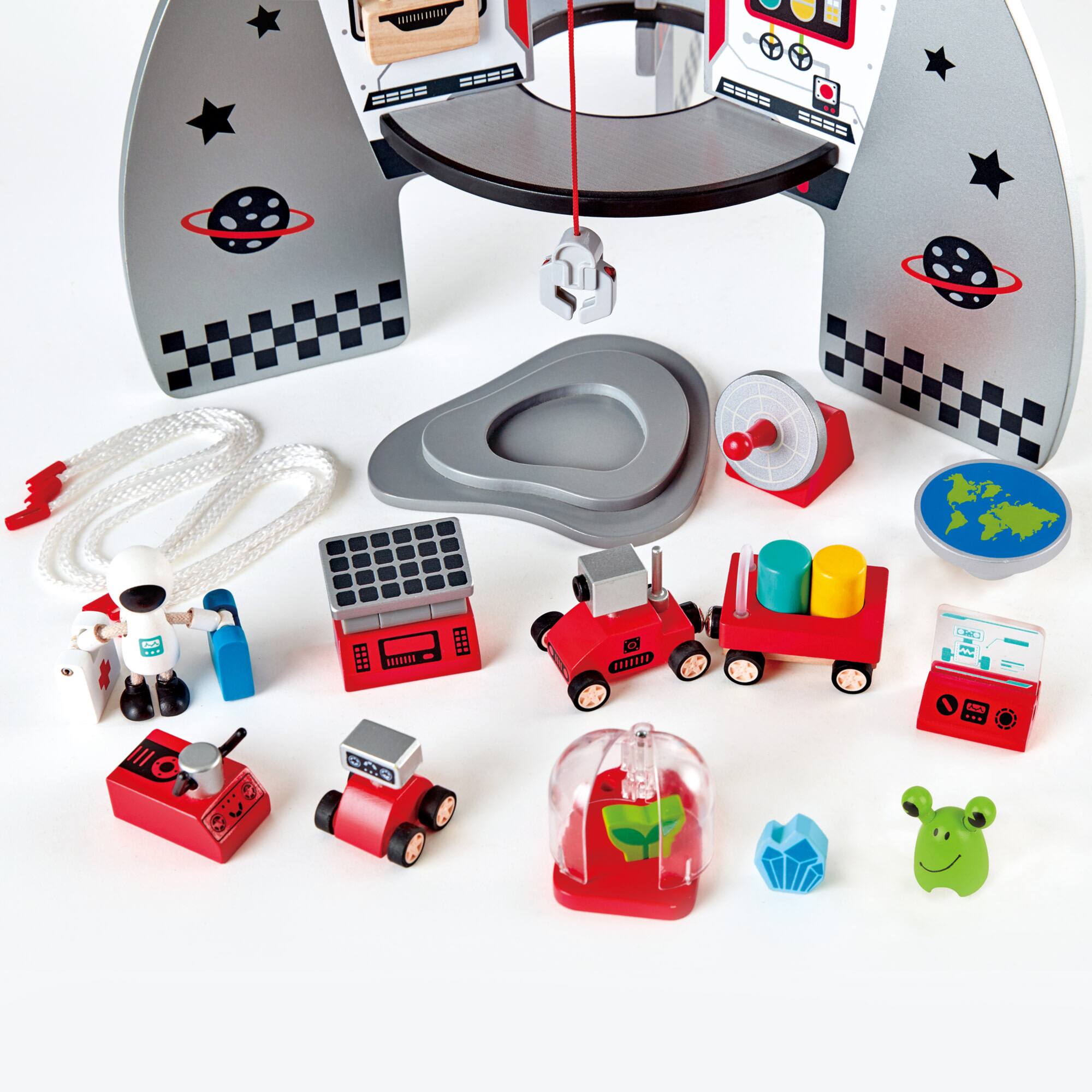 Hape 4-Stage Rocket Ship Playset | Michaels