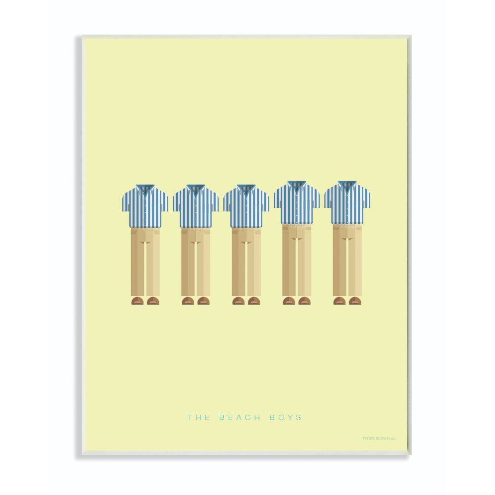 Stupell Industries The Beach Boys Fashion Design Wall Plaque