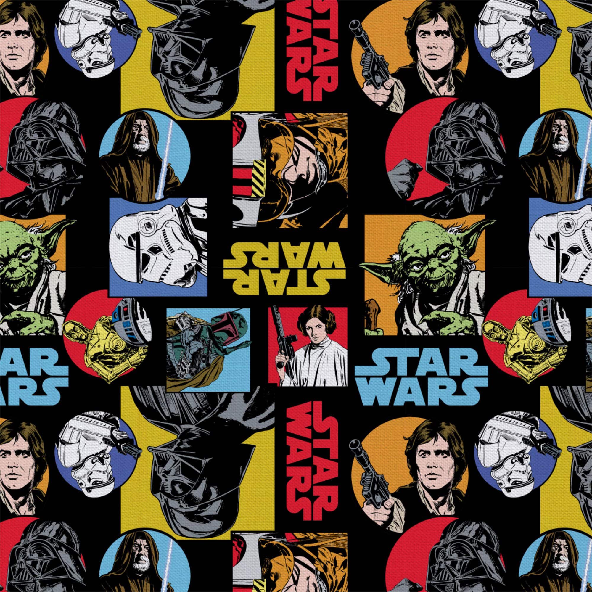 Star Wars&#x2122; Character Precut Fleece Fabric Bundle