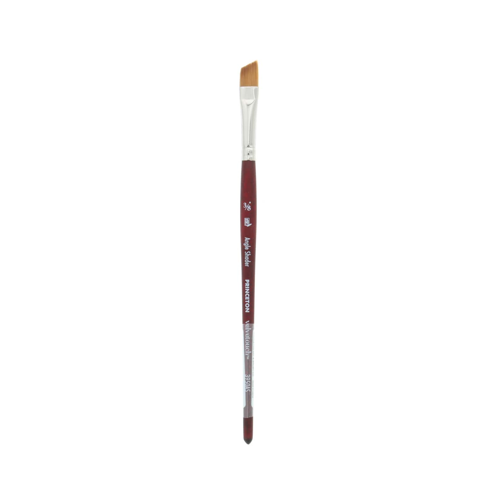 Princeton Brush Velvetouch Mixed Media 3950 series Angle Shader size 1/2 -  Wet Paint Artists' Materials and Framing