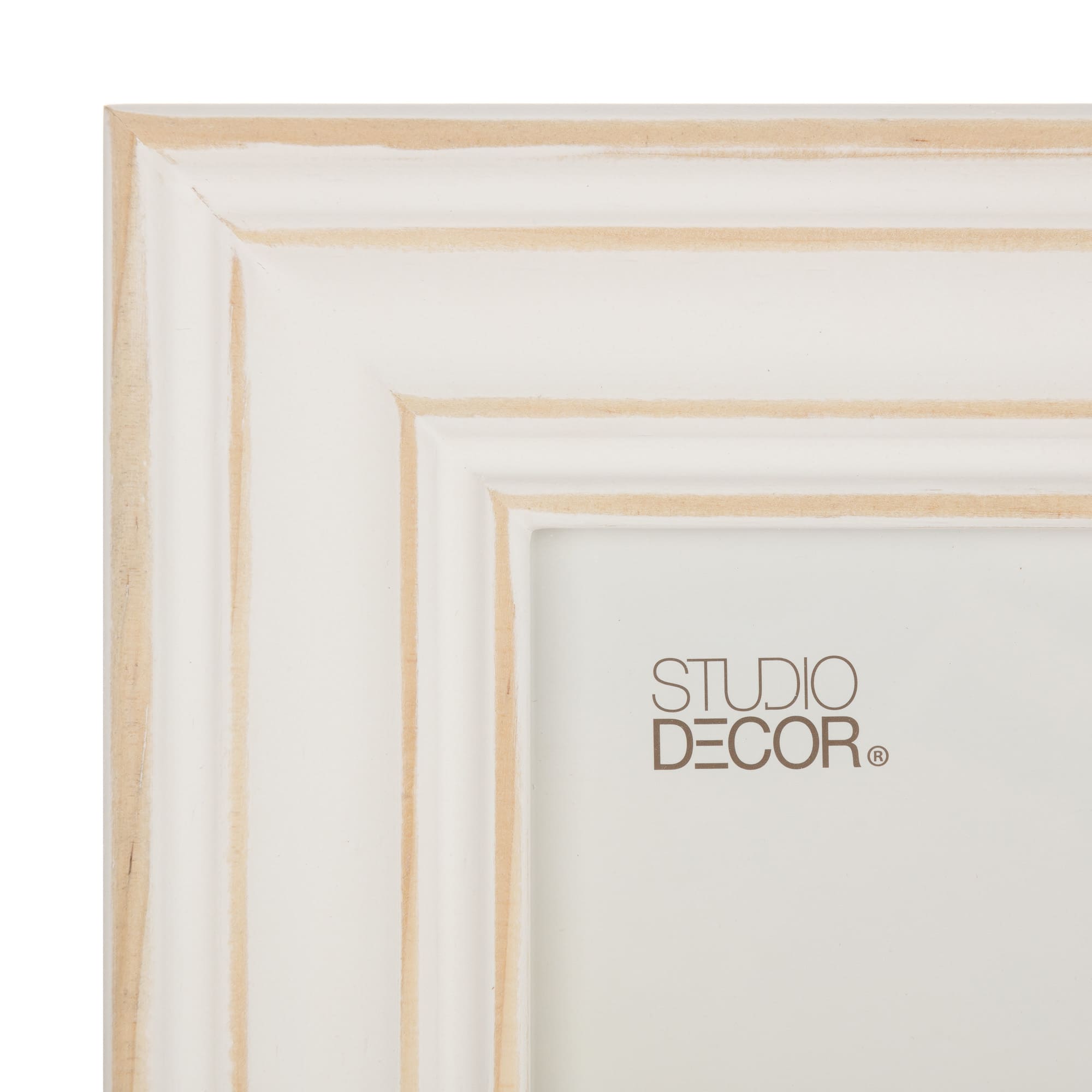 12 Pack: White with Distressed Edges Frame, Expressions&#x2122; by Studio D&#xE9;cor&#xAE;