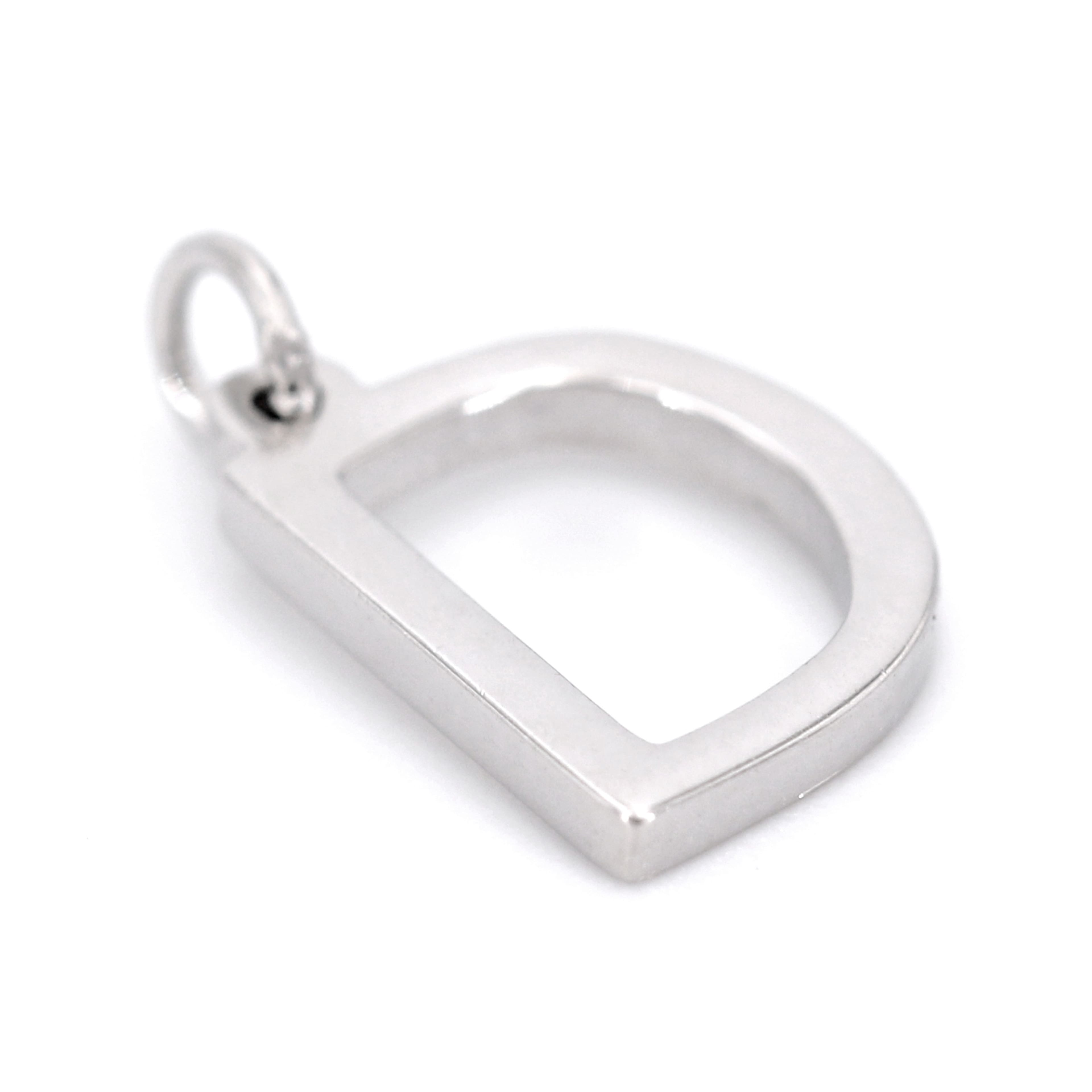 12 Pack: Sterling Silver Alphabet Charm by Bead Landing™