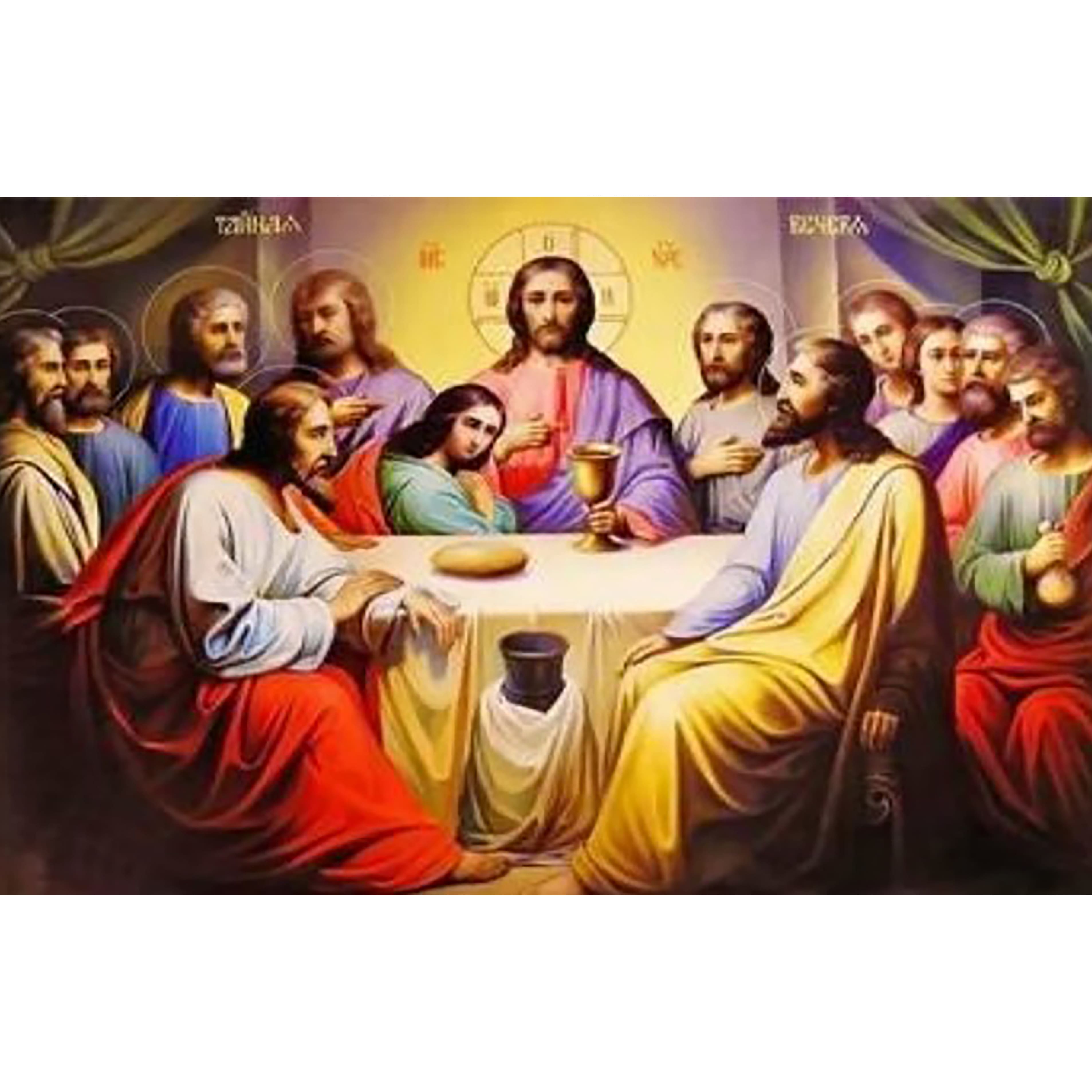 Sparkly Selections The Last Supper Diamond Painting Kit, Square Diamonds