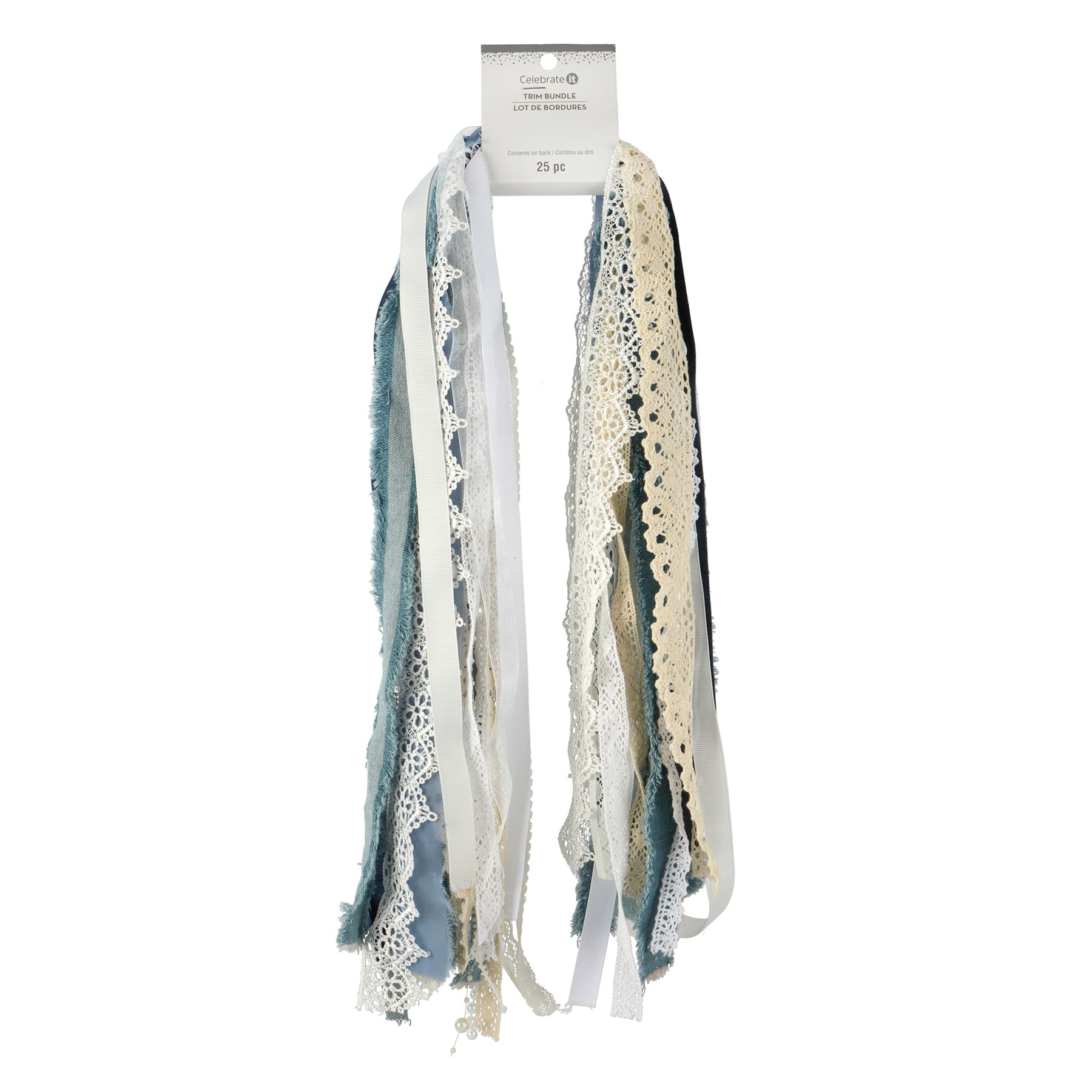 1yd. Mixed 25 Piece Trim Bundle by Celebrate It&#xAE;