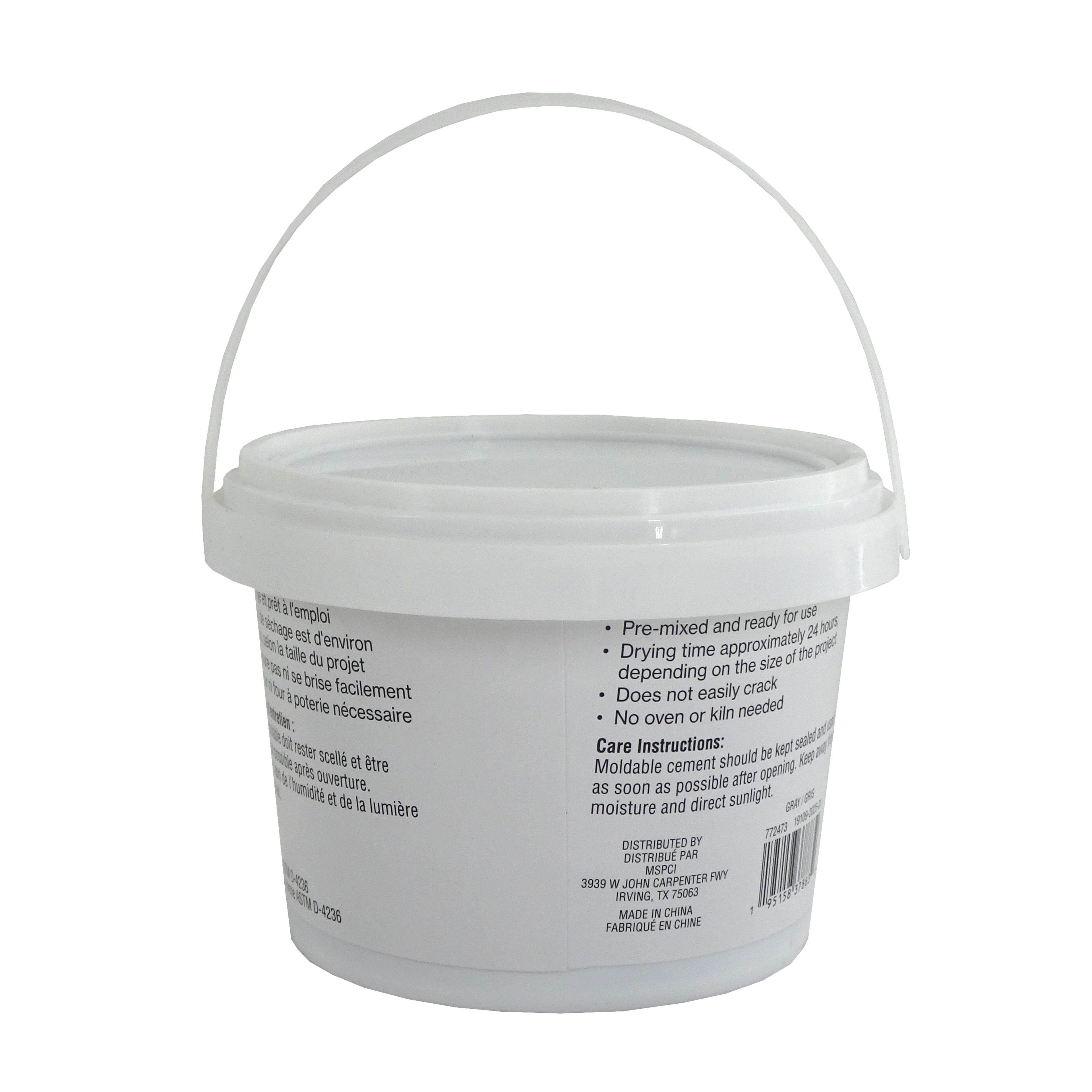 1lb. Gray Moldable Air Dry Cement by Craft Smart&#xAE;