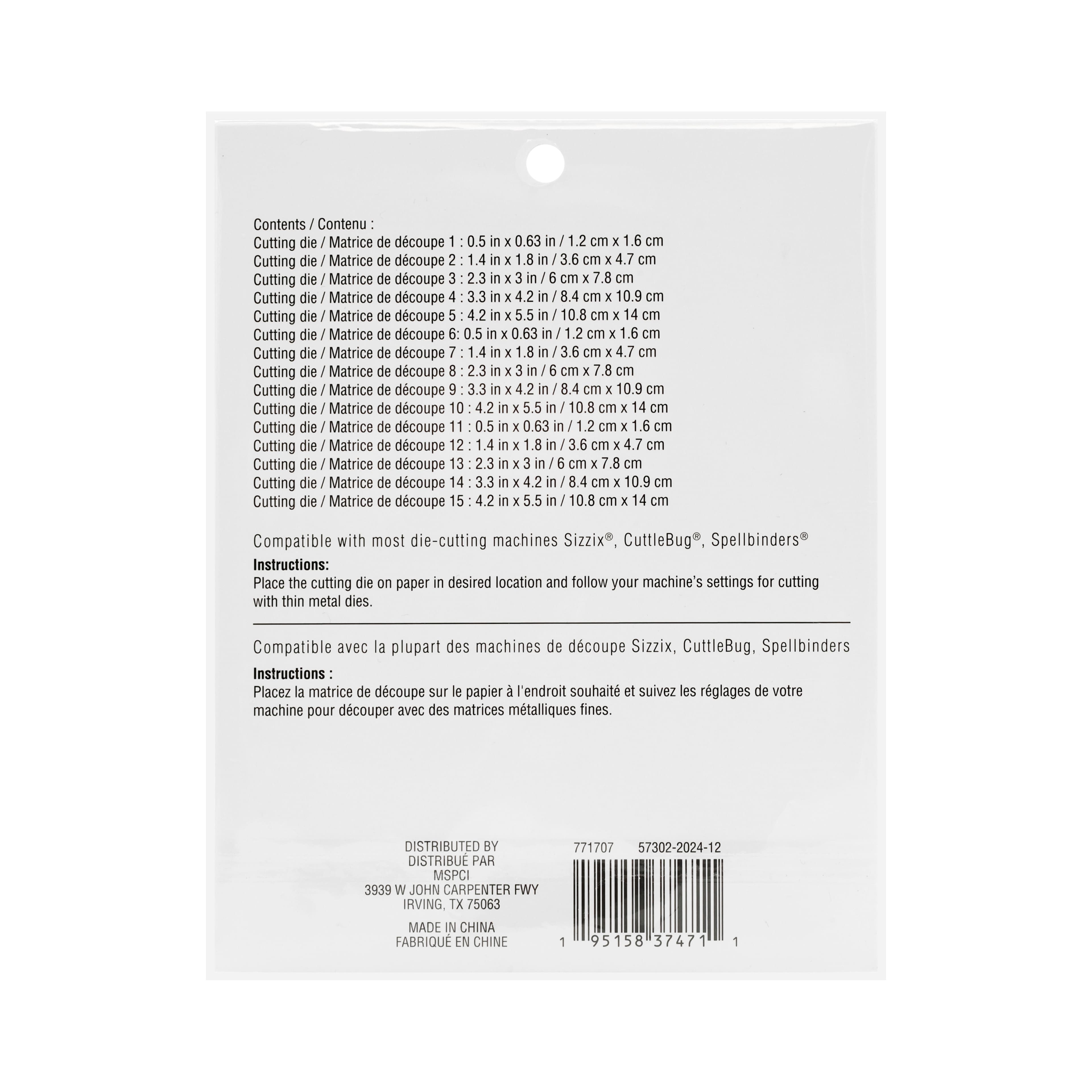 Tags Cutting Die Set by Recollections™