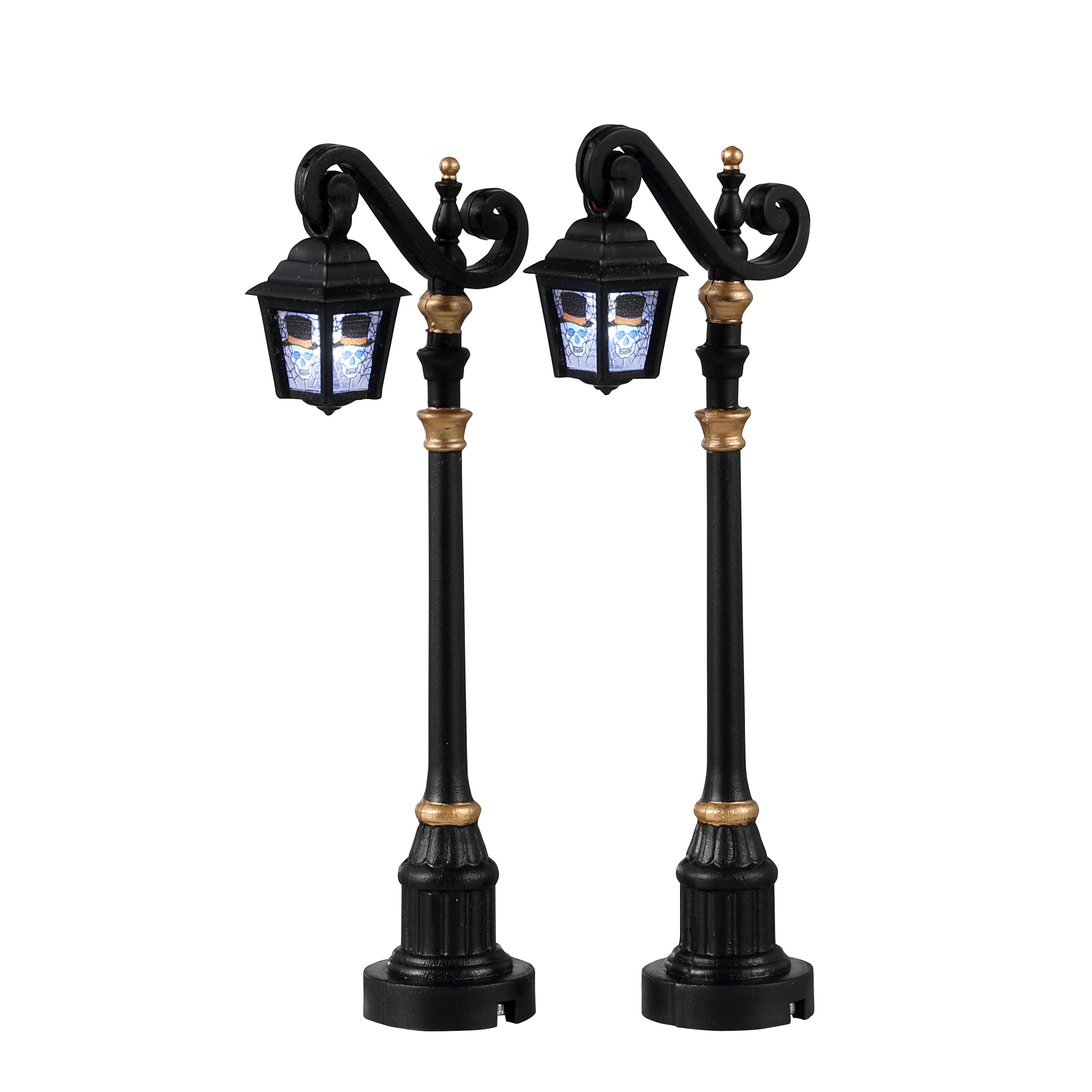 Lemax® Spooky Town® Skeleton Deco Lamps, 2ct.