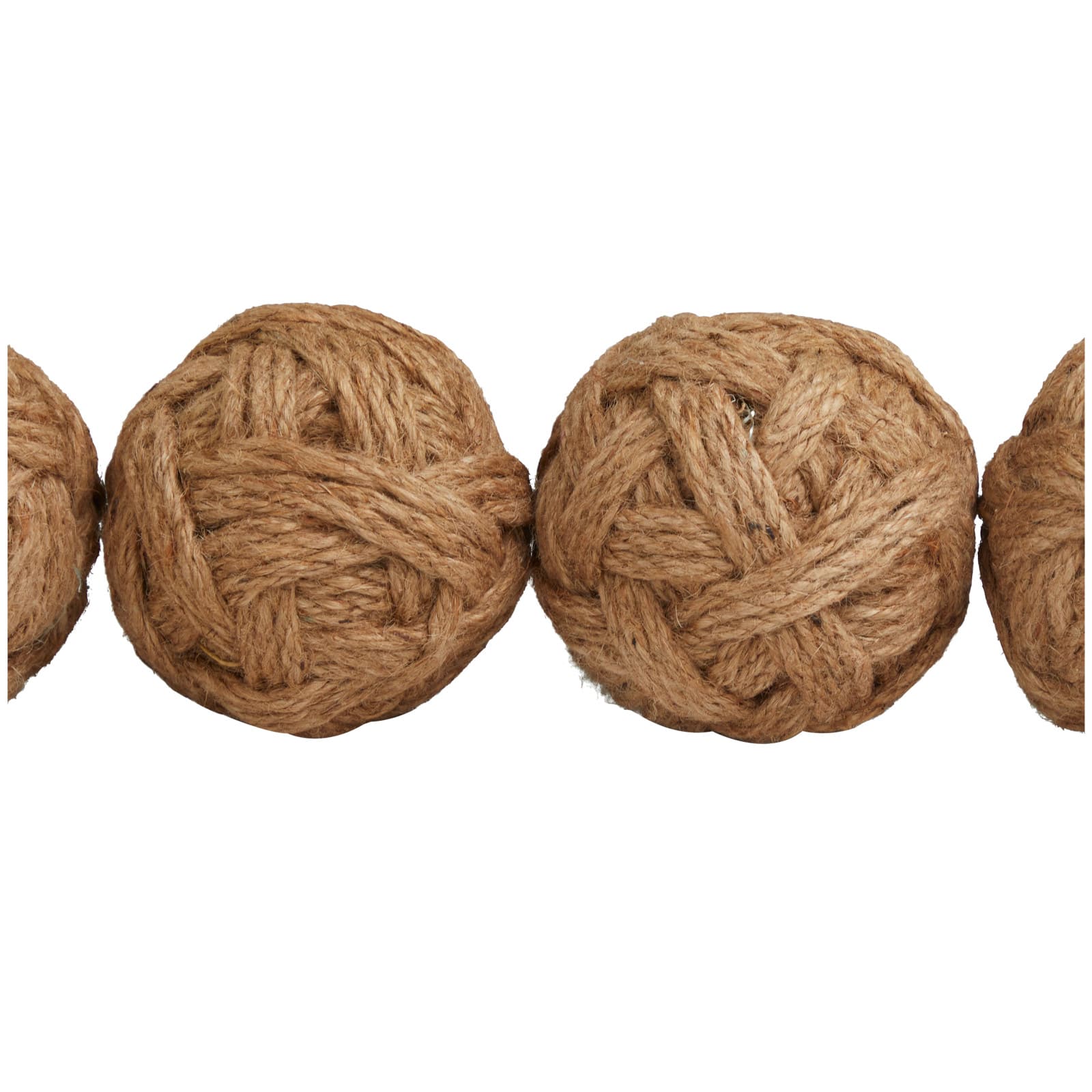 Brown Handmade Jute Orbs &#x26; Vase Filler Set