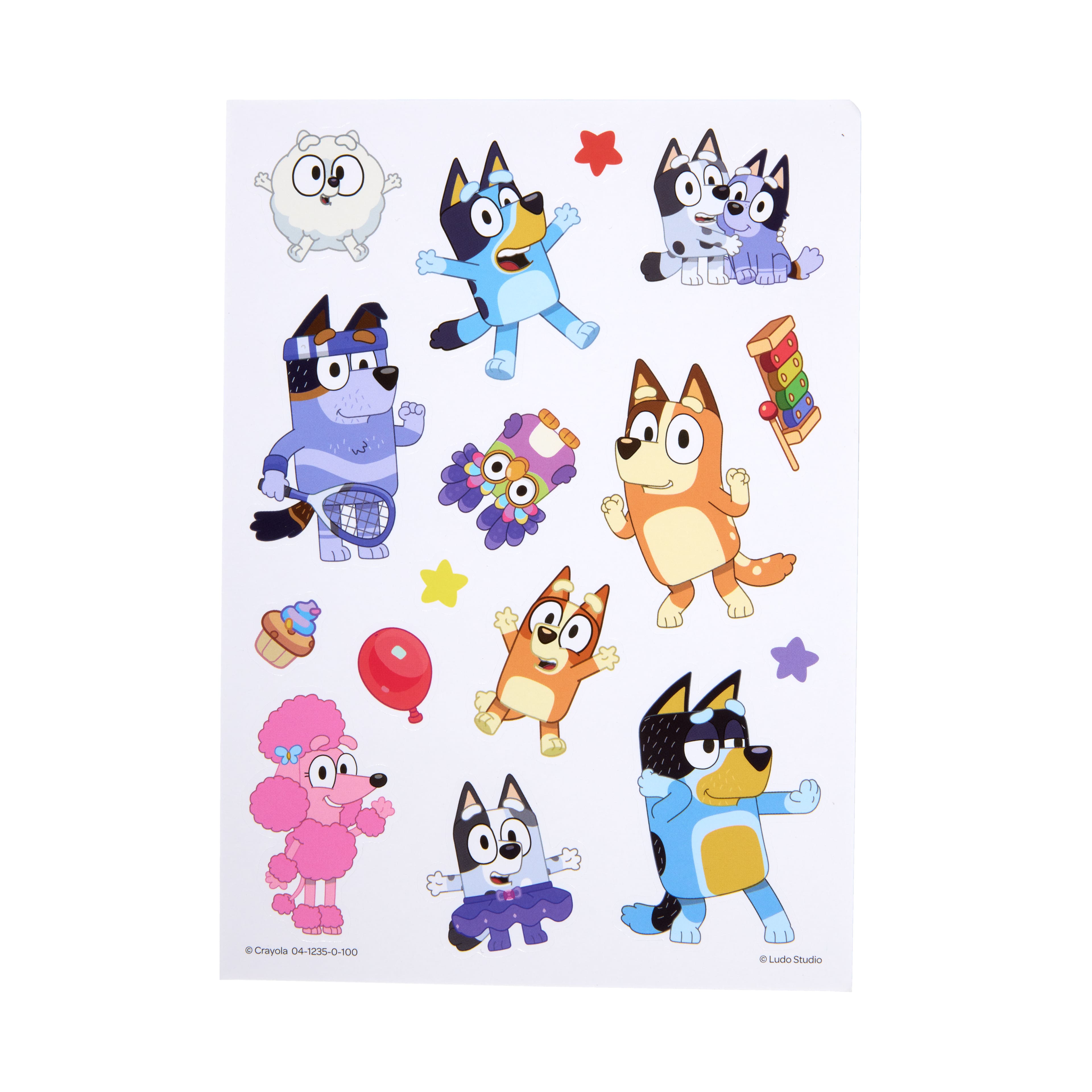 Crayola&#xAE; Bluey Color &#x26; Sticker Kit