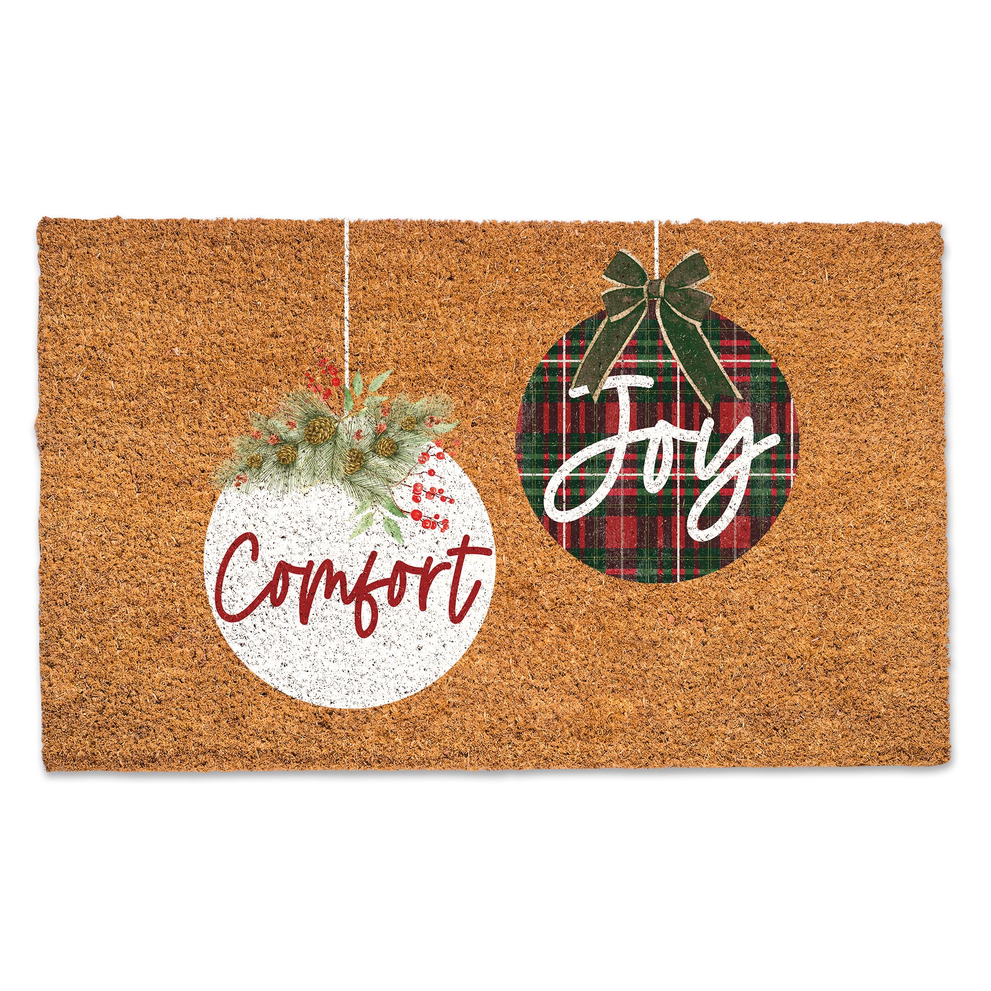 Comfort &#x26; Joy Ornaments Doormat