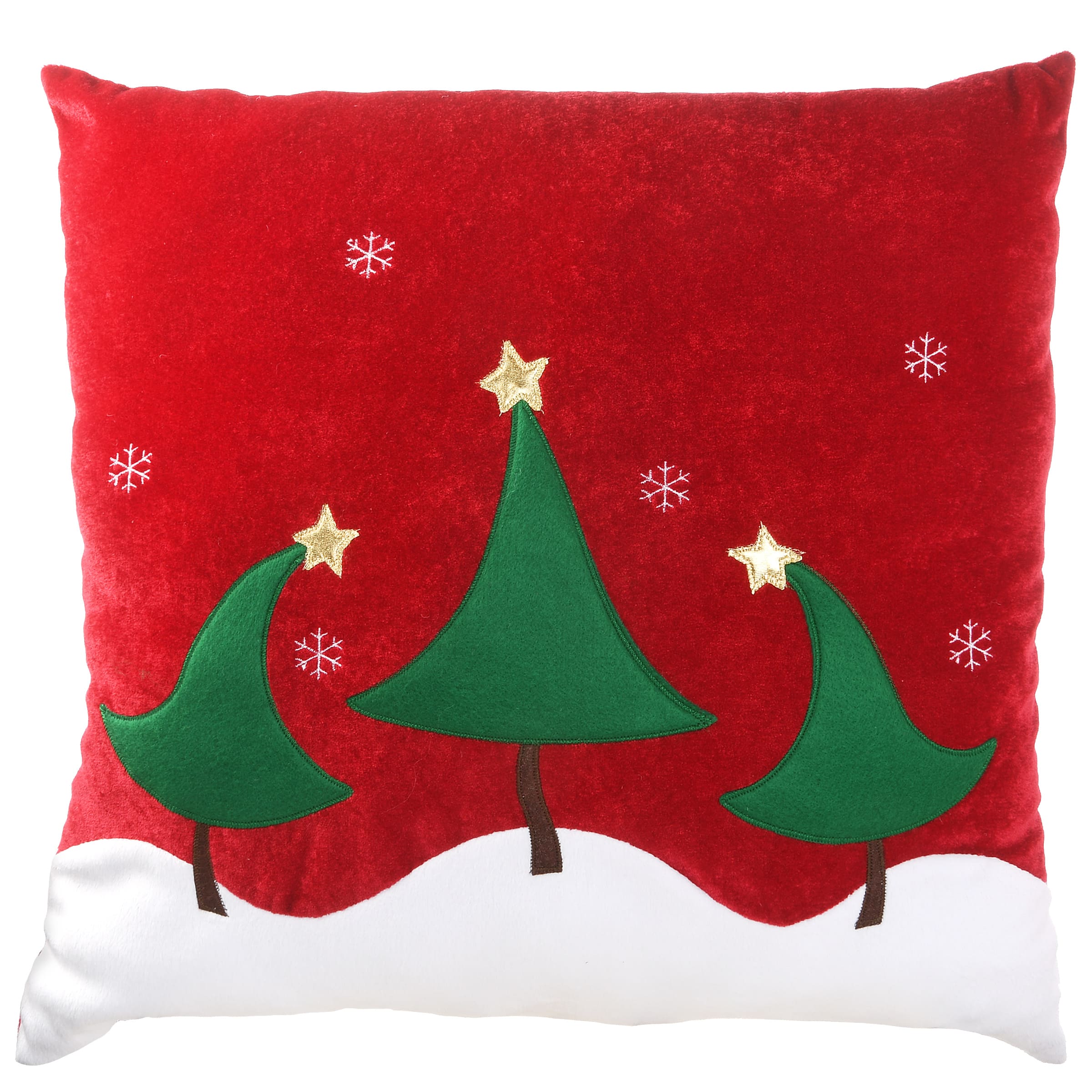 red christmas throw pillows