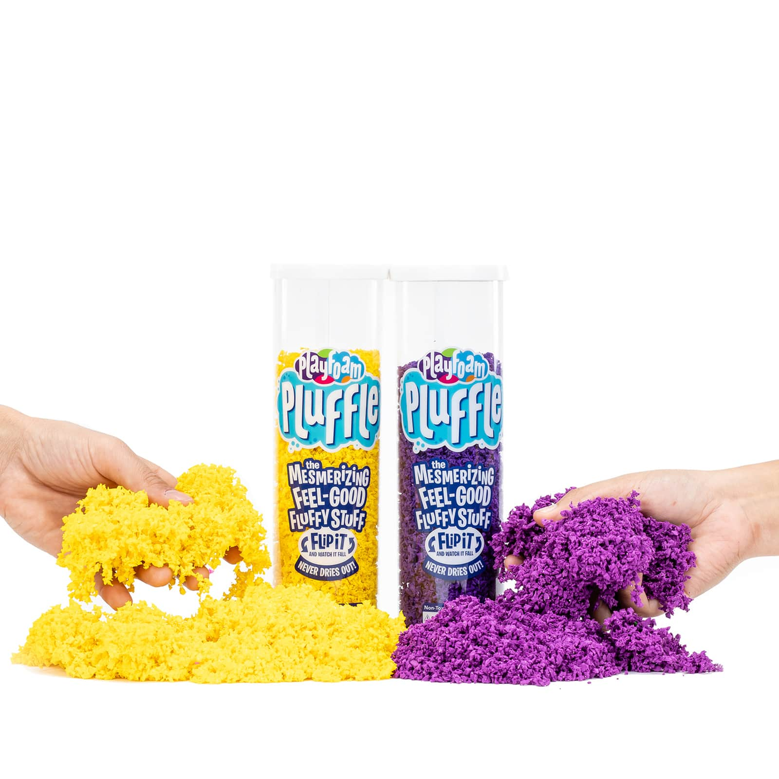 Educational Insights&#xAE; Playfoam Pluffle&#x2122; Purple &#x26; Yellow Set