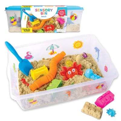 SENSORY BIN BEACH