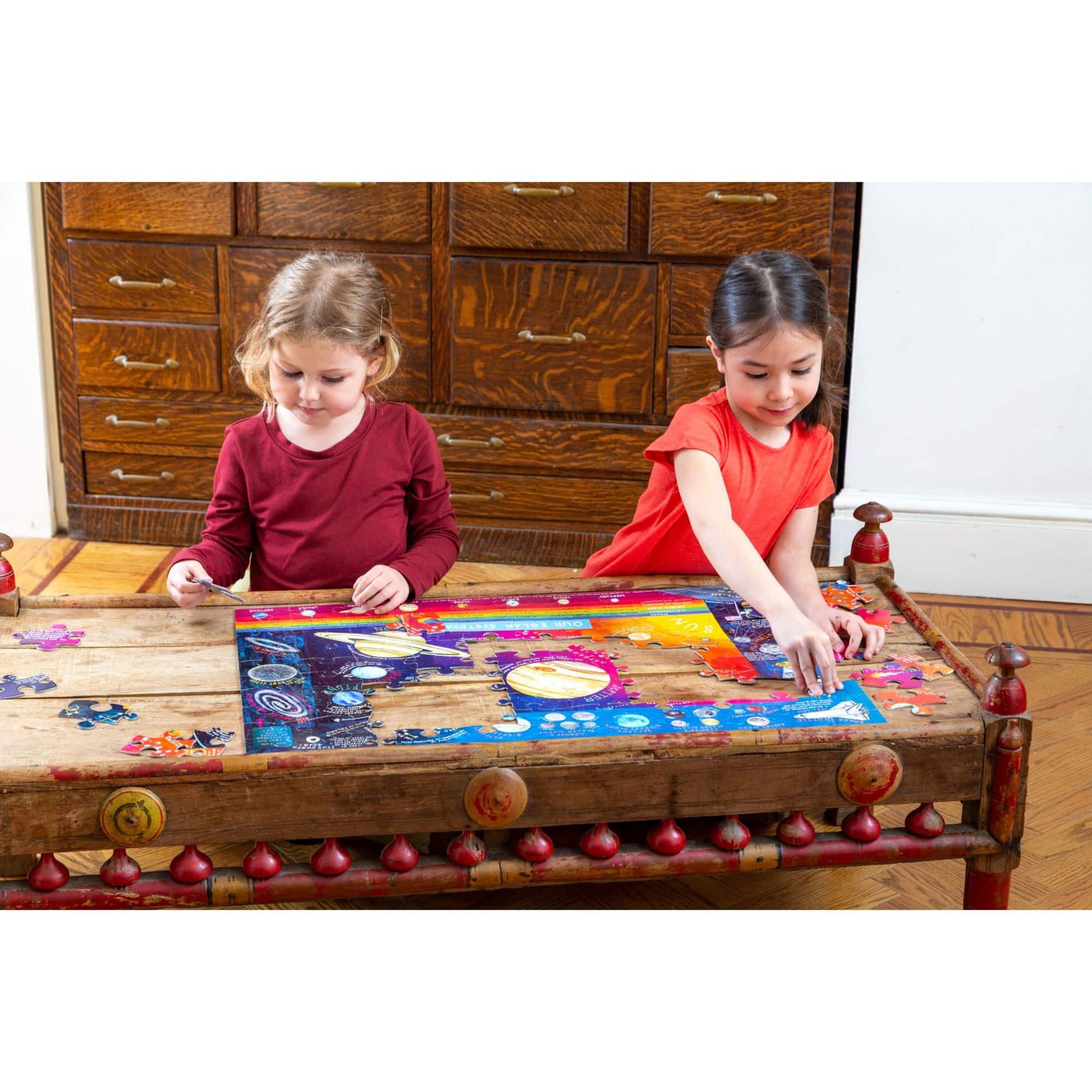 eeBoo Solar System 100 Piece Puzzle