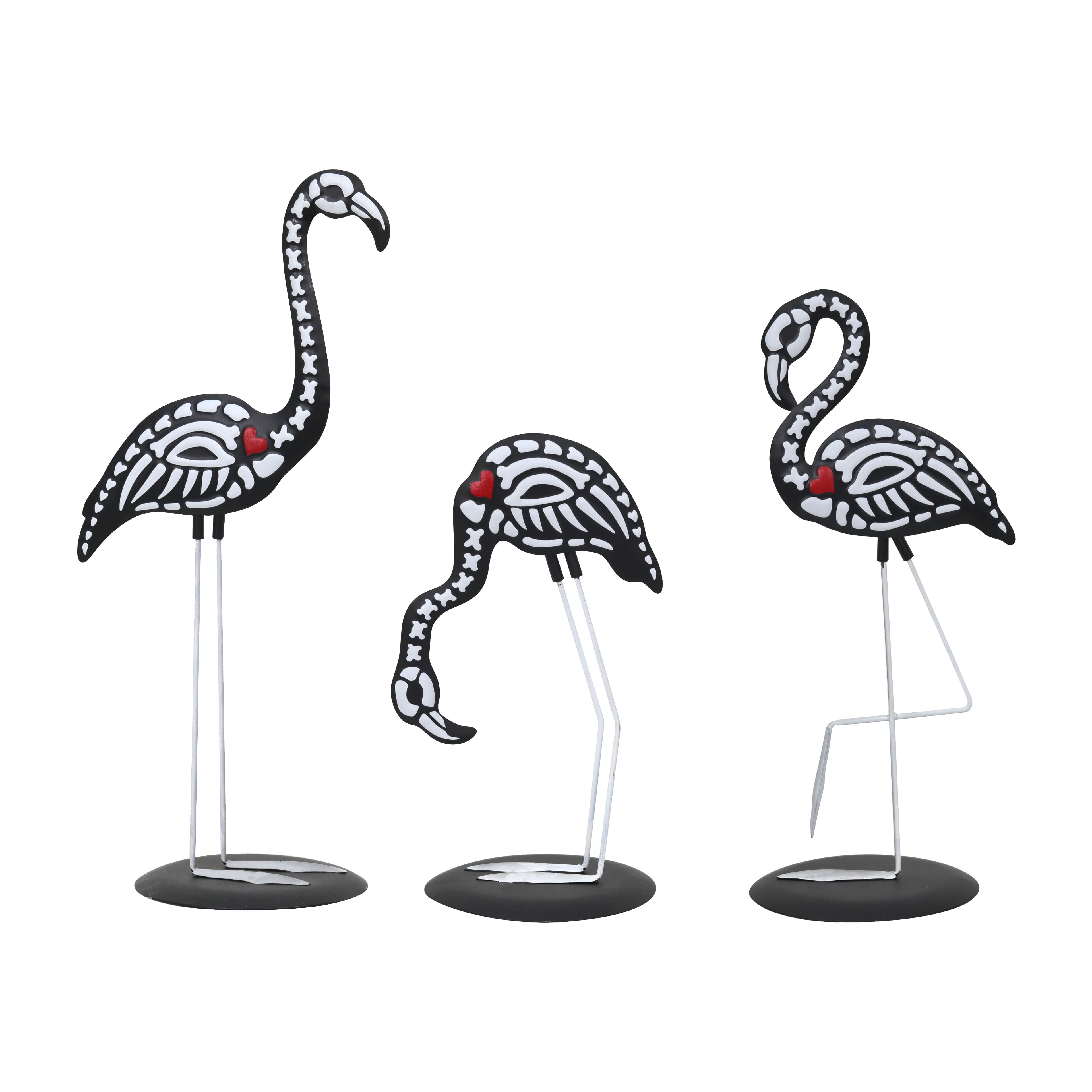 Assorted 12&#x22; Skeletal Flamingo D&#xE9;cor, 1pc. by Ashland&#xAE;