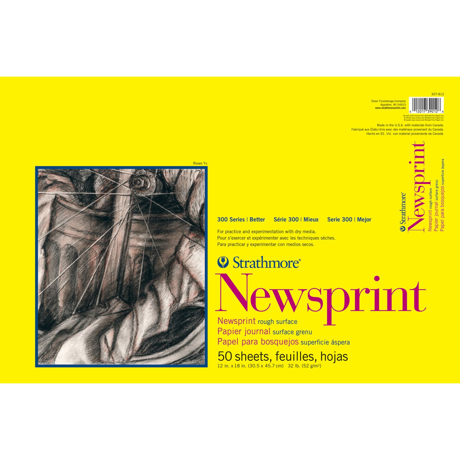 Strathmore&#xAE; 300 Series Newsprint Paper Pad