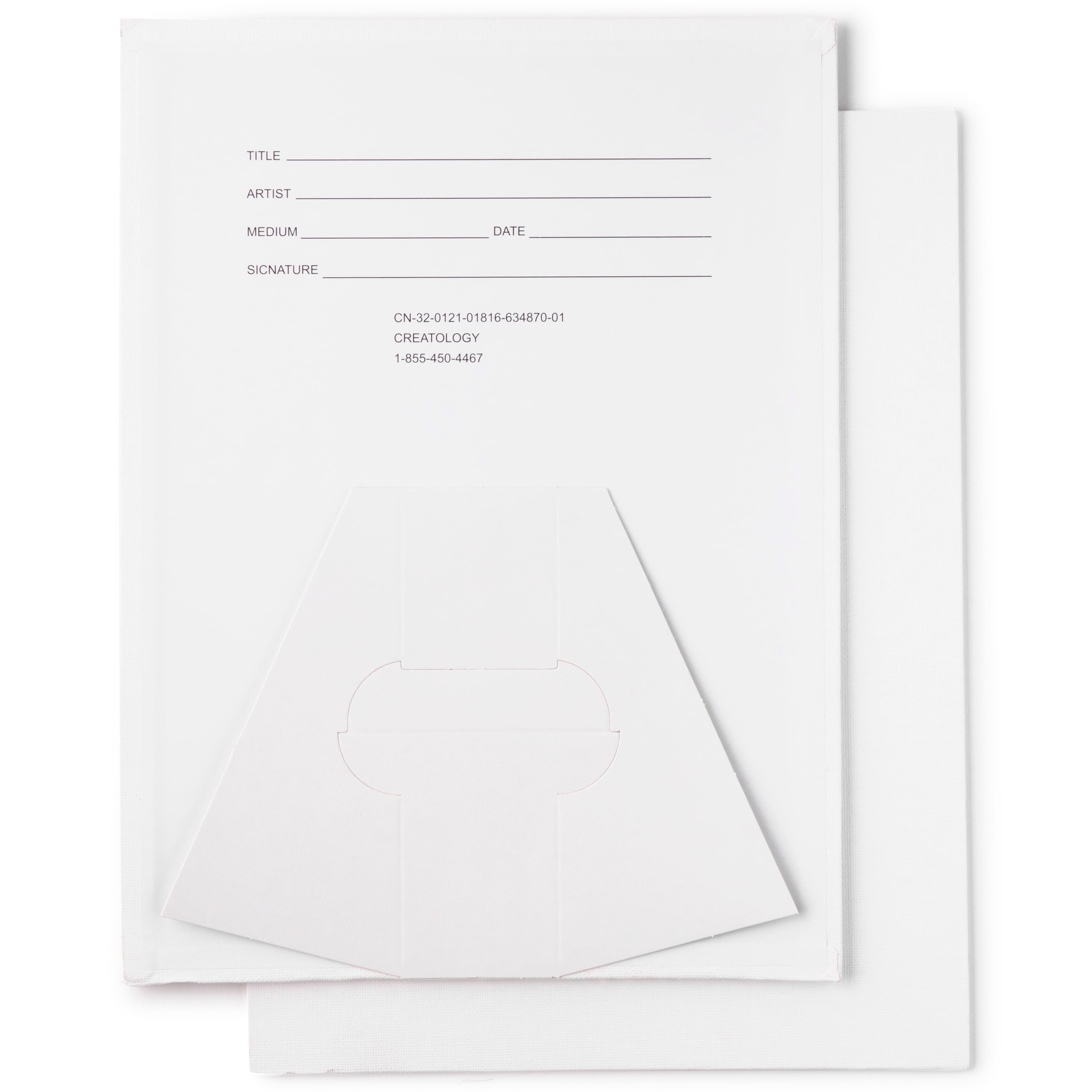 5 Pack 9" x 12" Canvas Panel by Creatology™