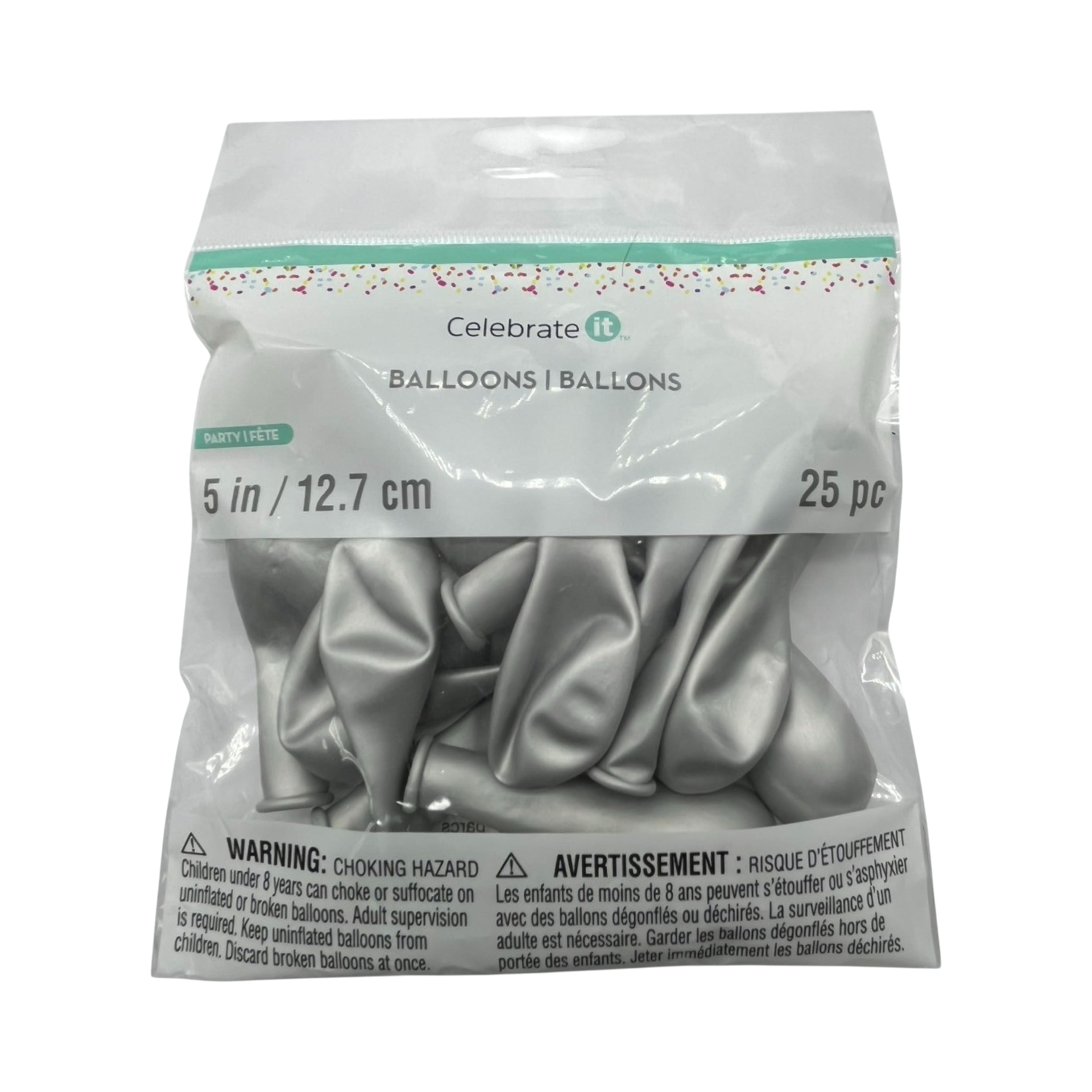 5&#x22; Solid Latex Balloons, 25ct. by Celebrate It&#x2122;