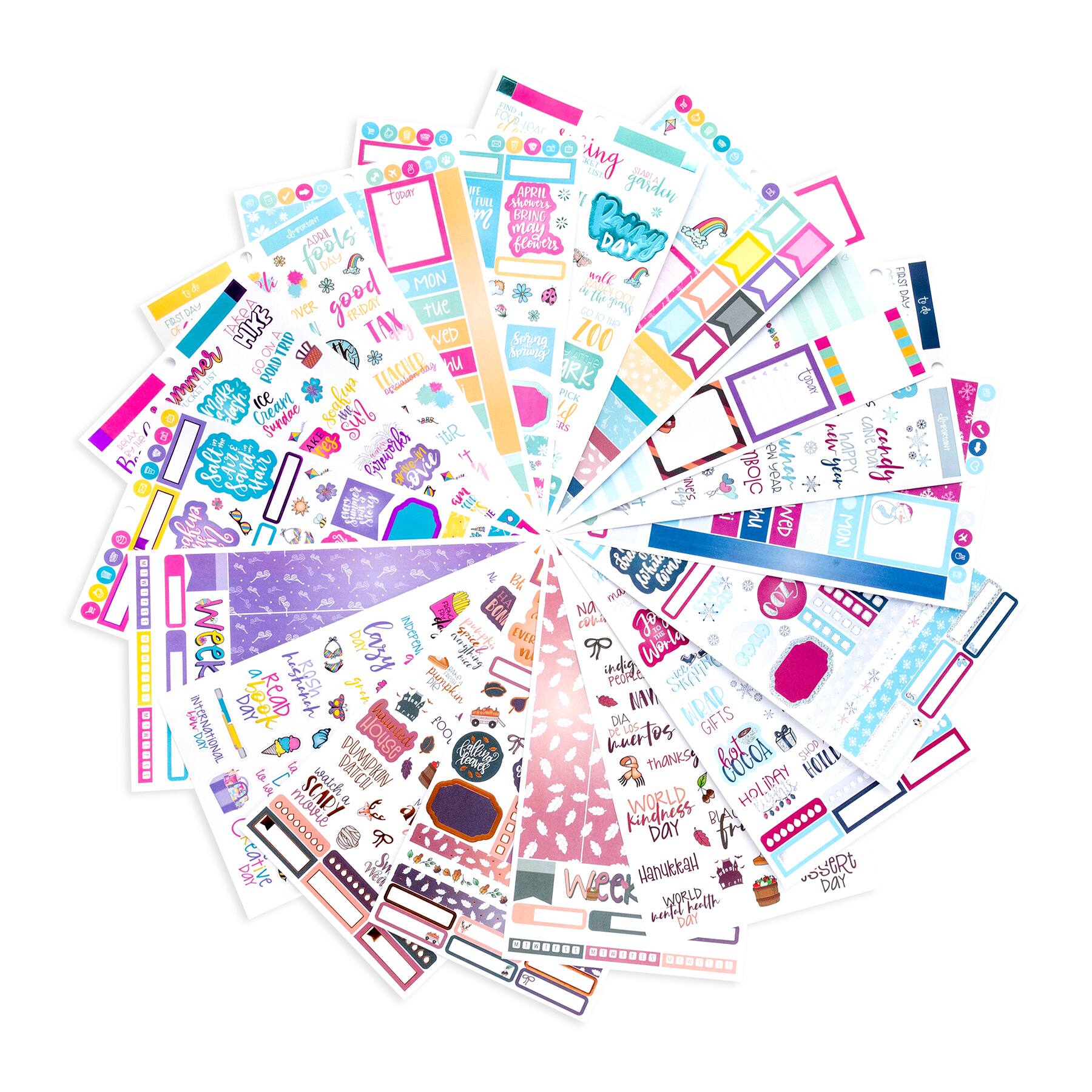 Krissyanne Designs® Seasonal Celebrations Sticker Book | Organization & Labels | Michaels krissyanne designs