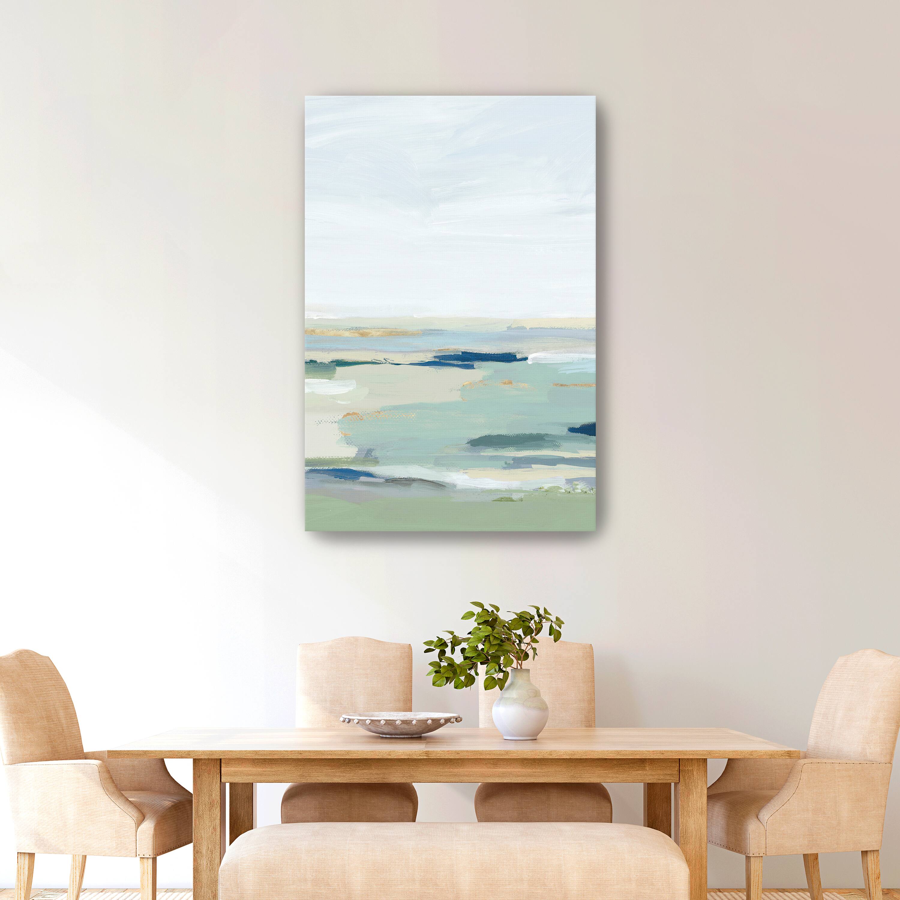 Lumaprints Burbank Blue II Canvas Gicl&#xE9;e