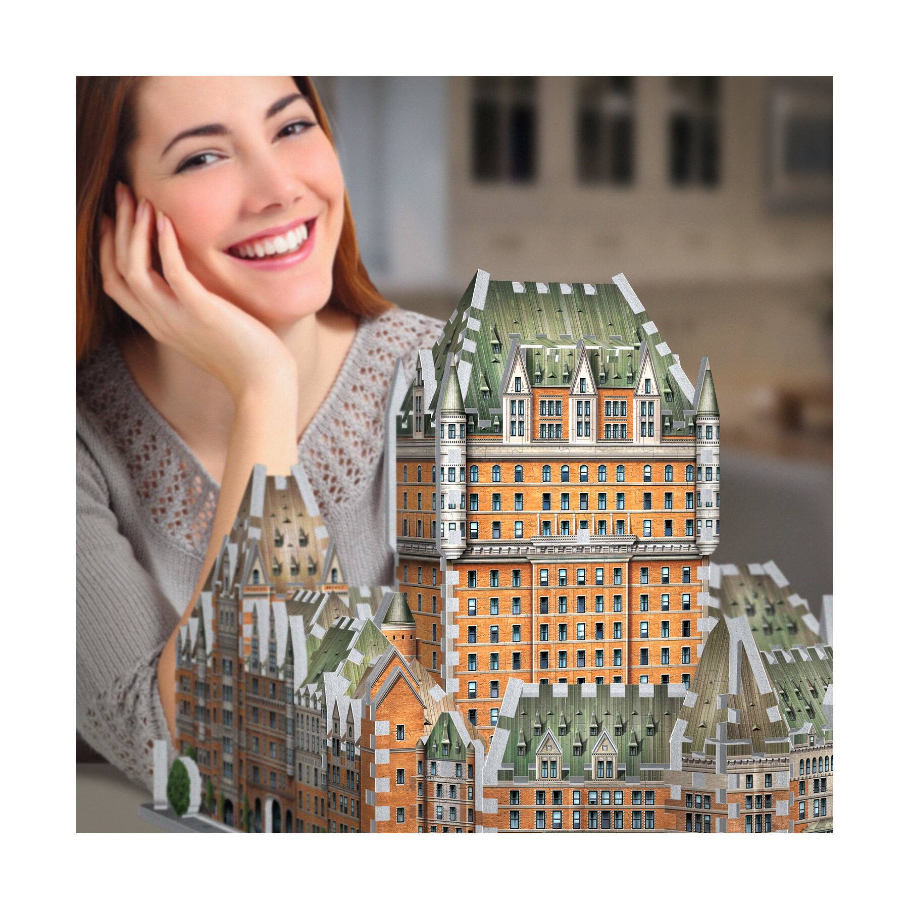 Castles & Cathedrals - Le Chateau Frontenac 3D Puzzle: 865 Pcs
