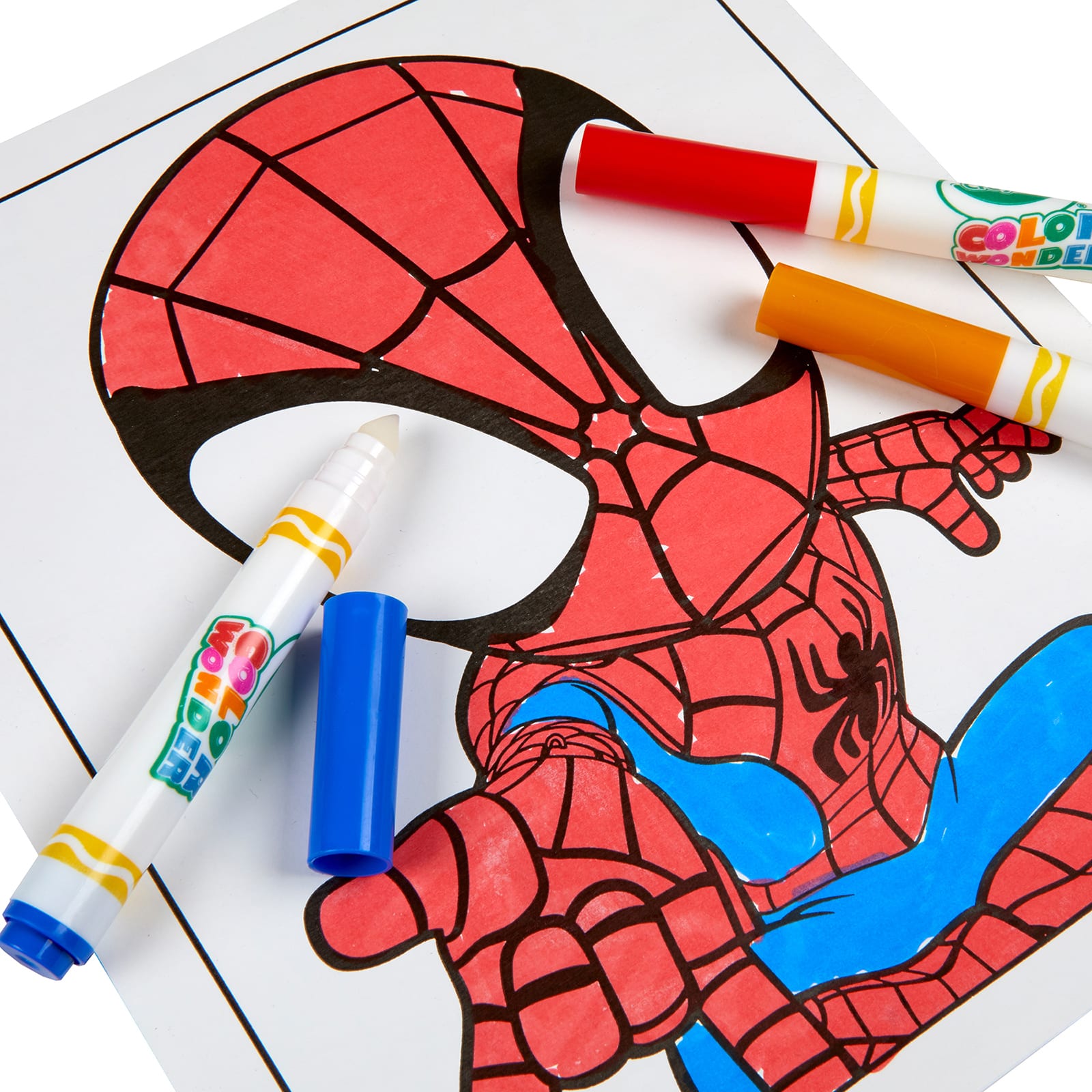 Crayola® Color Wonder® Spidey and His Amazing Friends Coloring Kit, 2ct.
