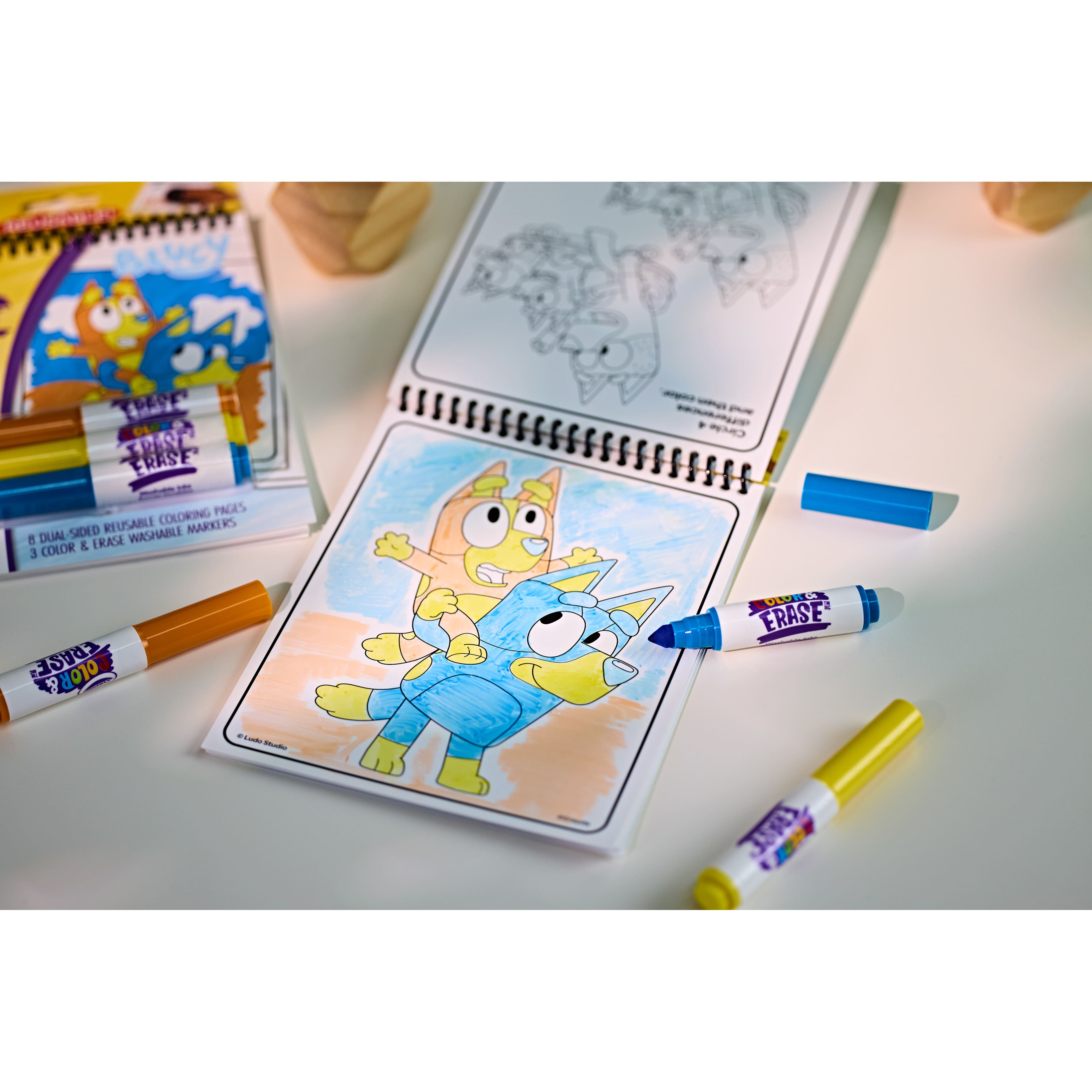 Crayola&#xAE; Color &#x26; Erase&#x2122; Bluey Activity Pad