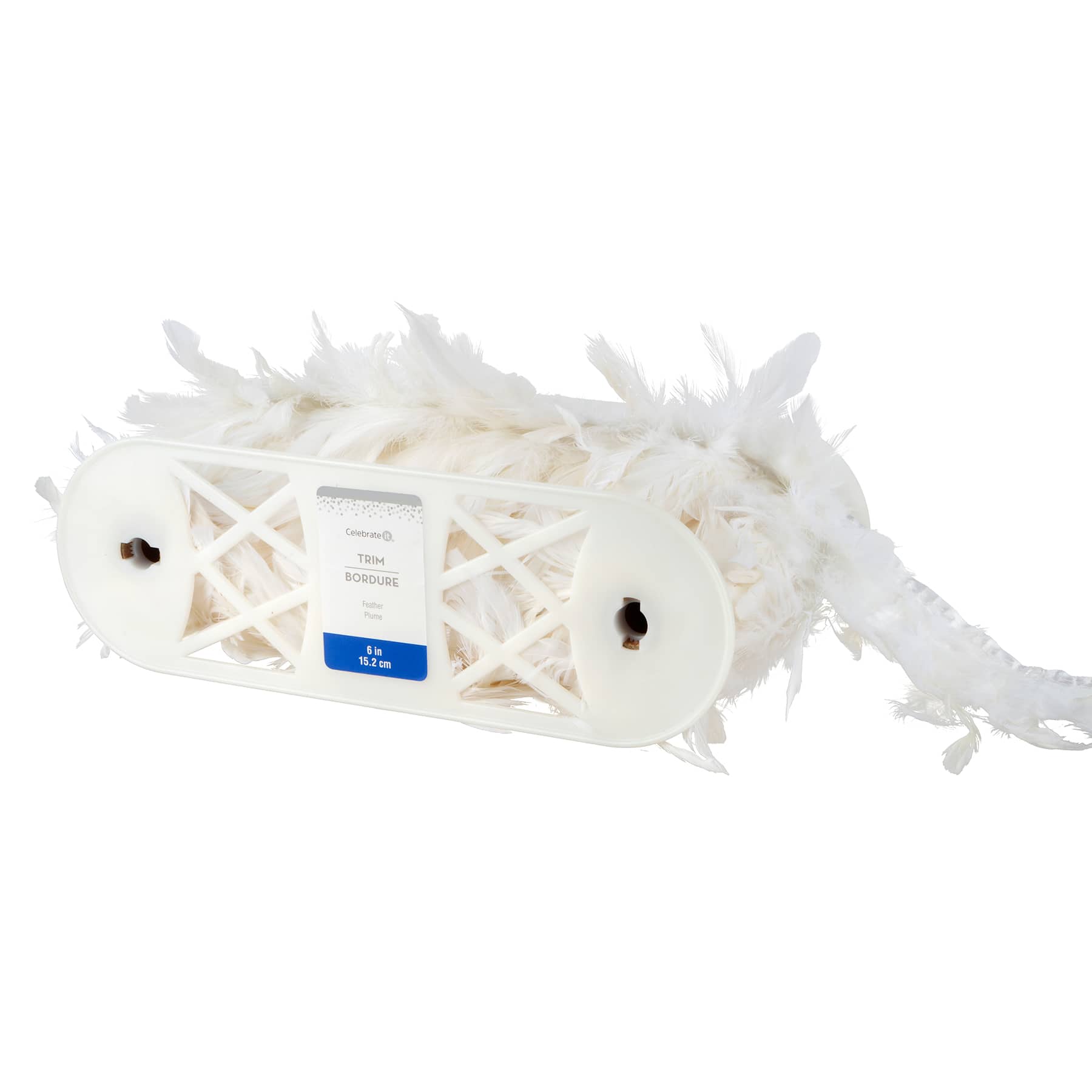 6&#x22; Natural Feather Trim by Celebrate It&#xAE;