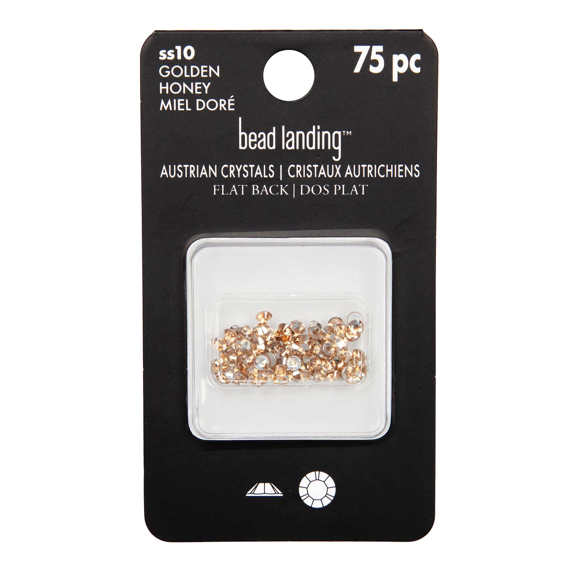 SS10 Round Flatback Austrian Crystals by Bead Landing&#x2122;, 75ct.