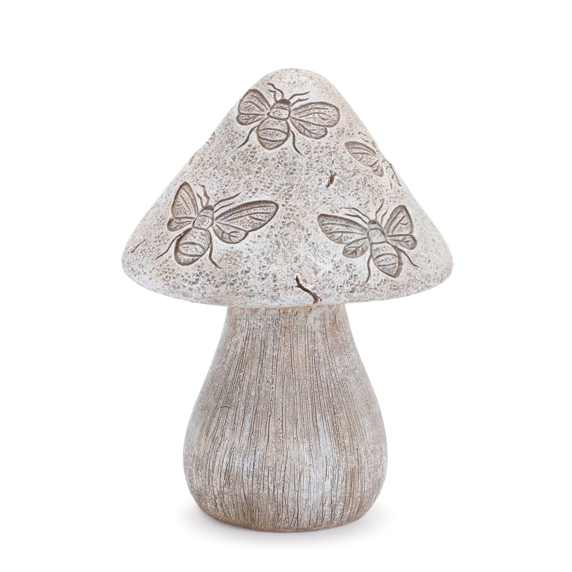 Butterfly & Bumble Bee Mushroom Décor Set