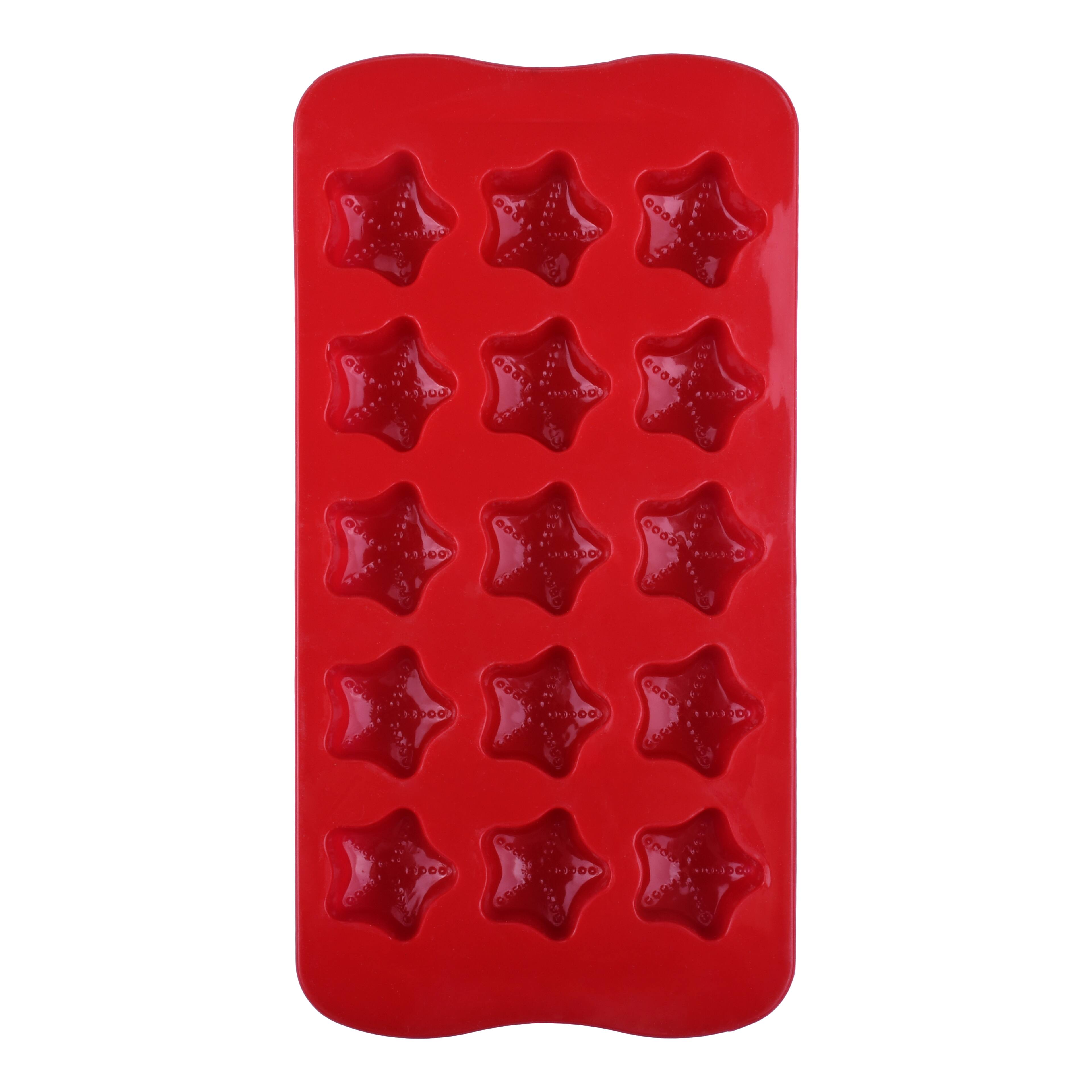 Red, White & Blue Star Silicone Ice Tray by Celebrate It®