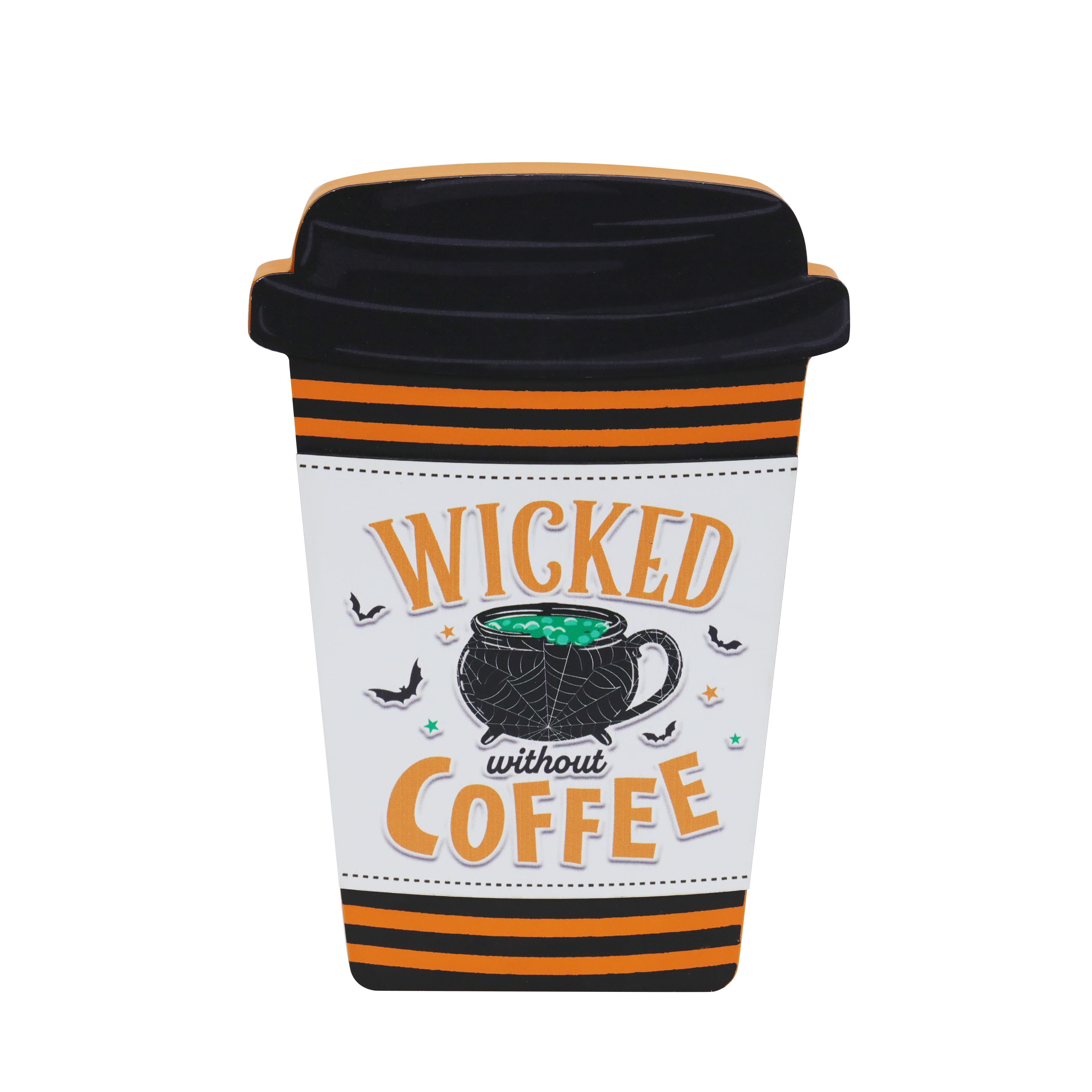 7&#x22; Wicked Coffee Tabletop D&#xE9;cor by Ashland&#xAE;