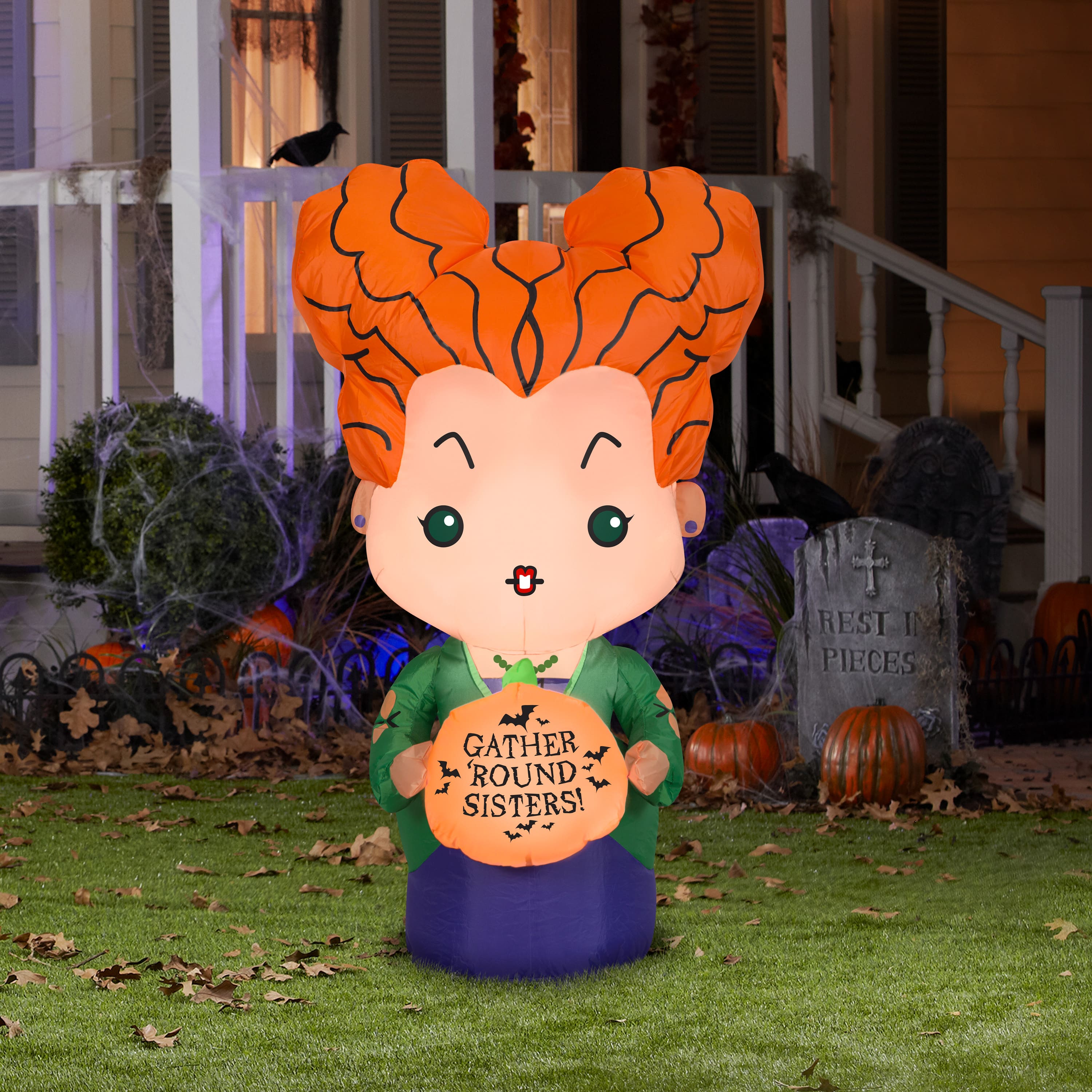 3.5ft. Airblown&#xAE; Inflatable Hocus Pocus Winifred