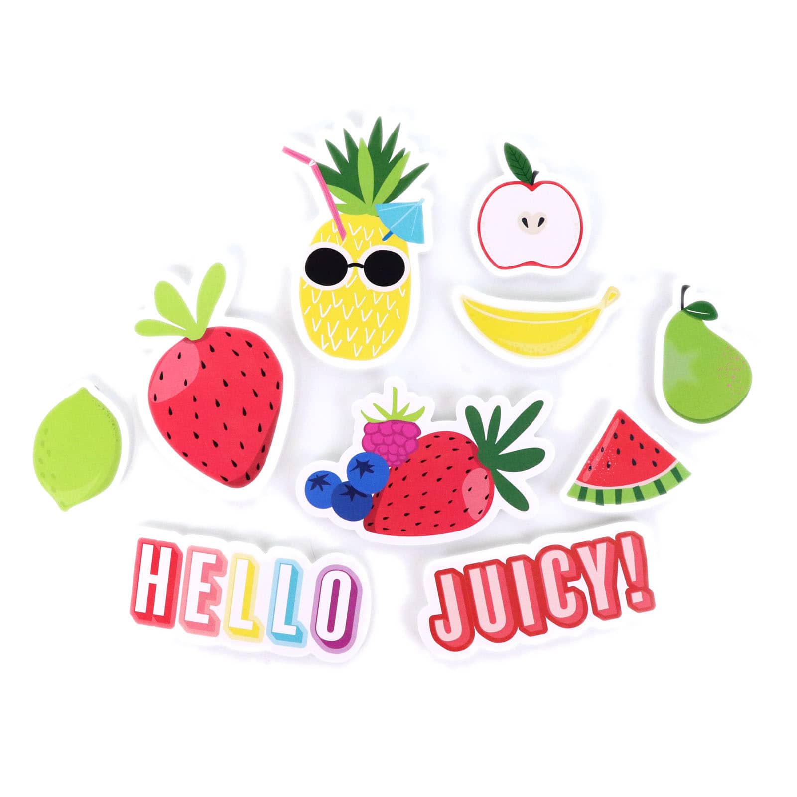 Vinyl Diecut Fruit Sticker Set by Recollections&#x2122;
