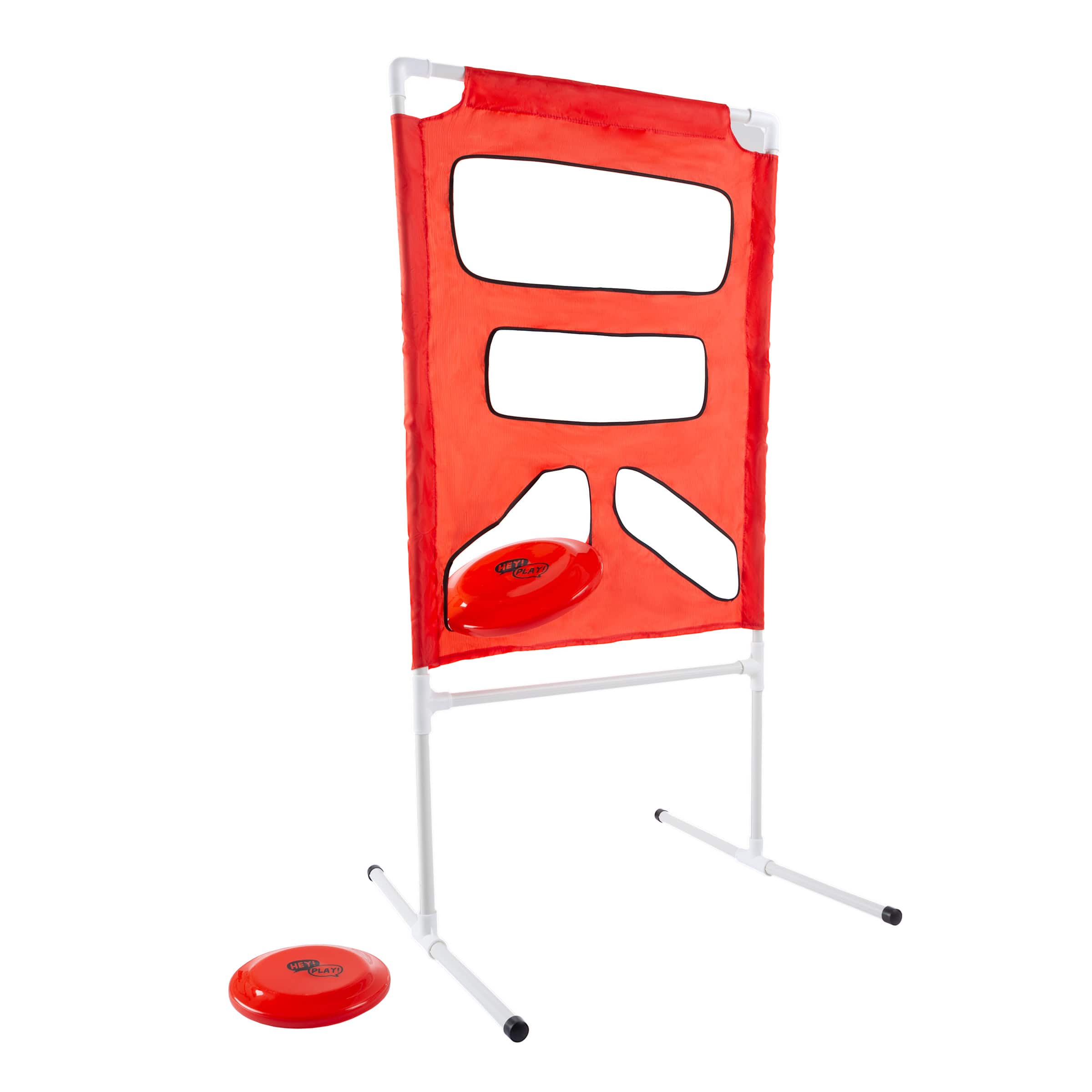 Toy Time Portable Flying Disc Toss Set
