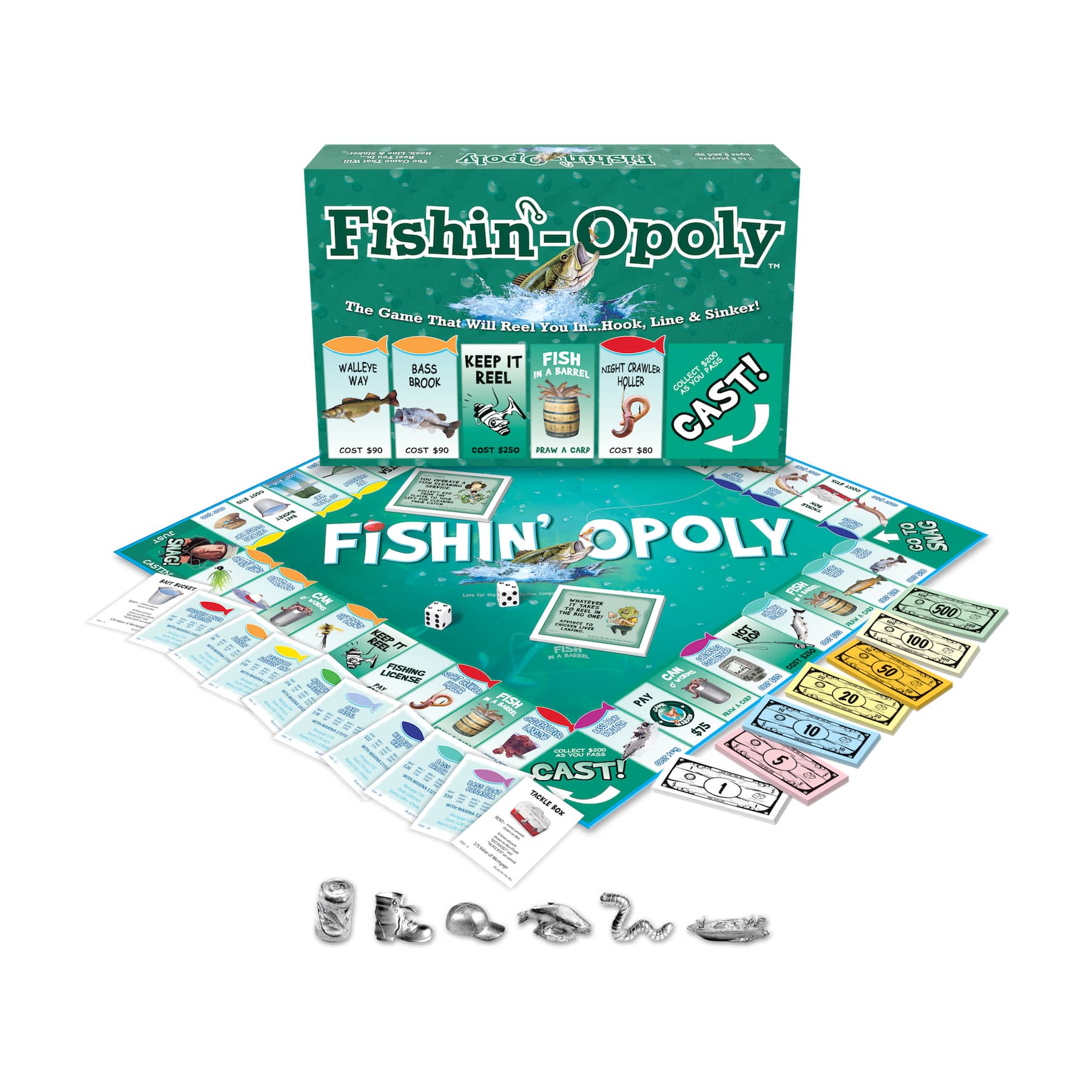 New in Sealed Box Spring Lake-opoly Board Game 