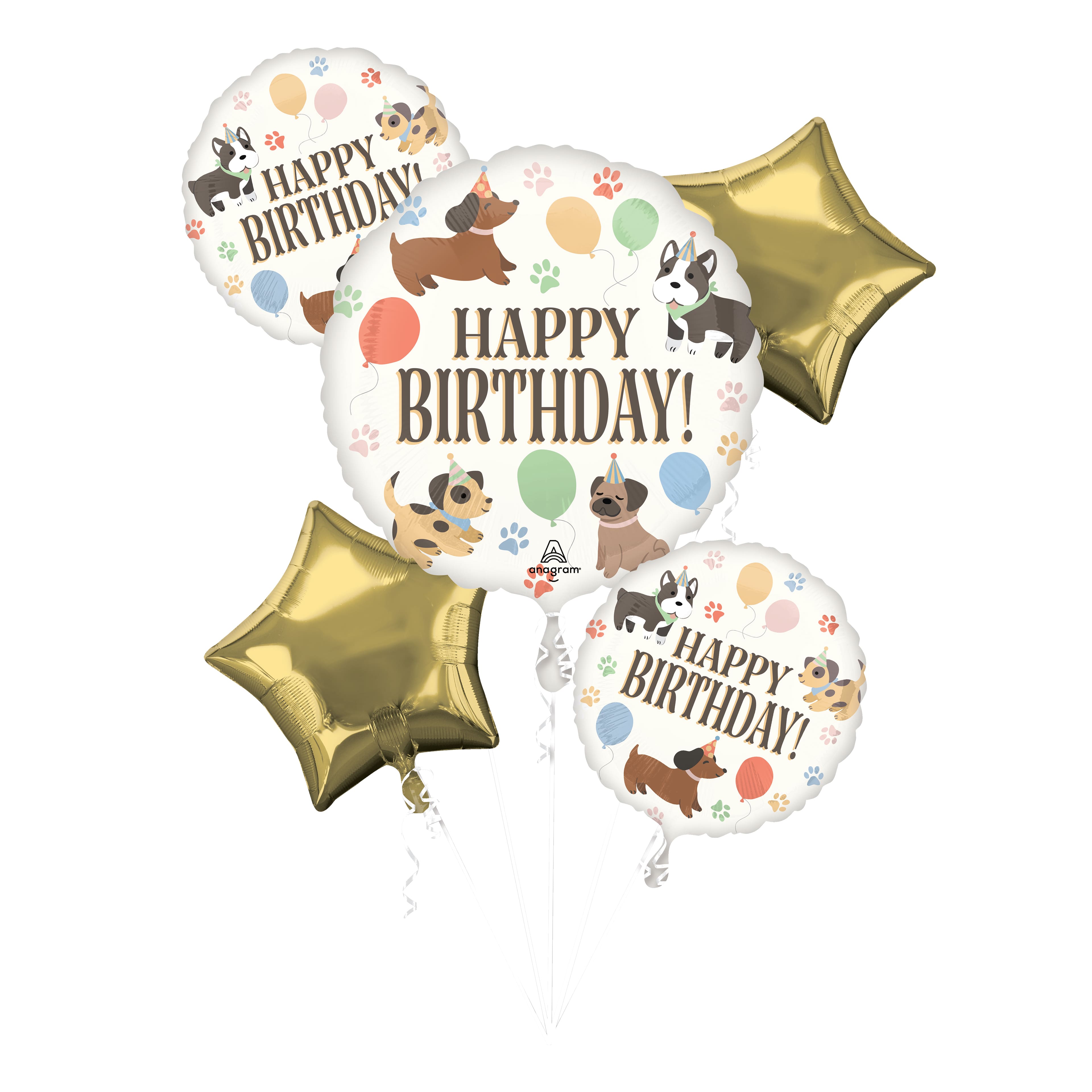Pawsome Party Foil Balloon Bouquet