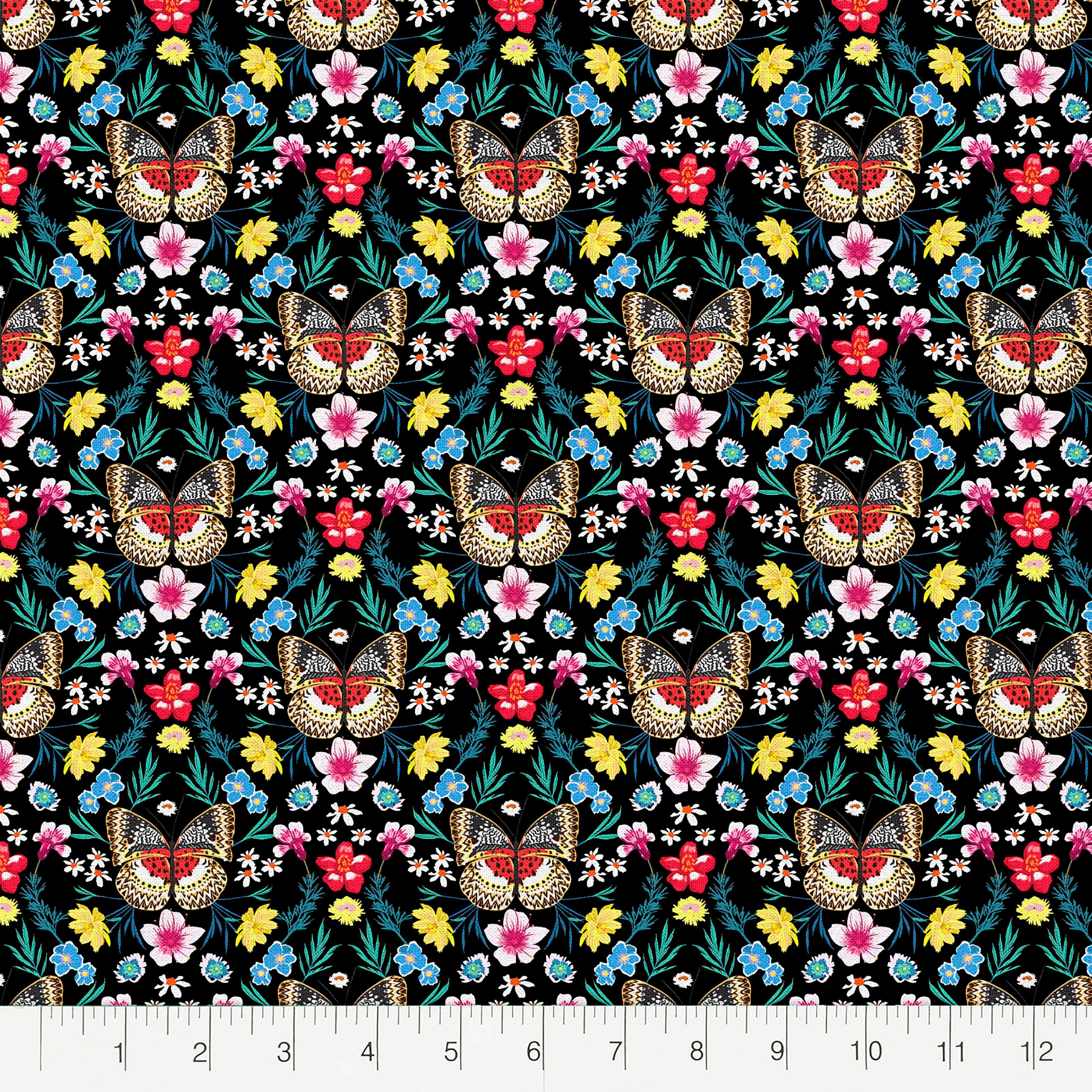 Fabric Editions Sophisticated Garden Cotton Fabric