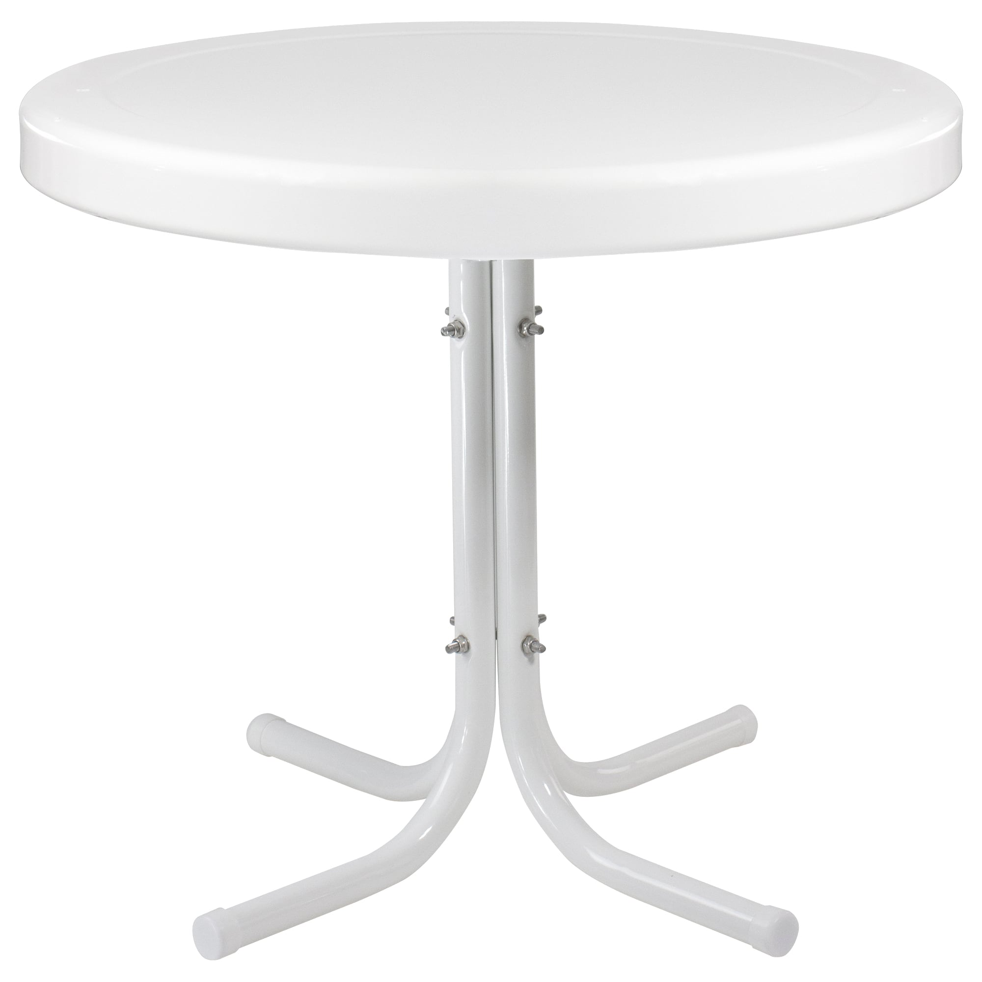 22&#x22; Outdoor Retro Tulip Side Table