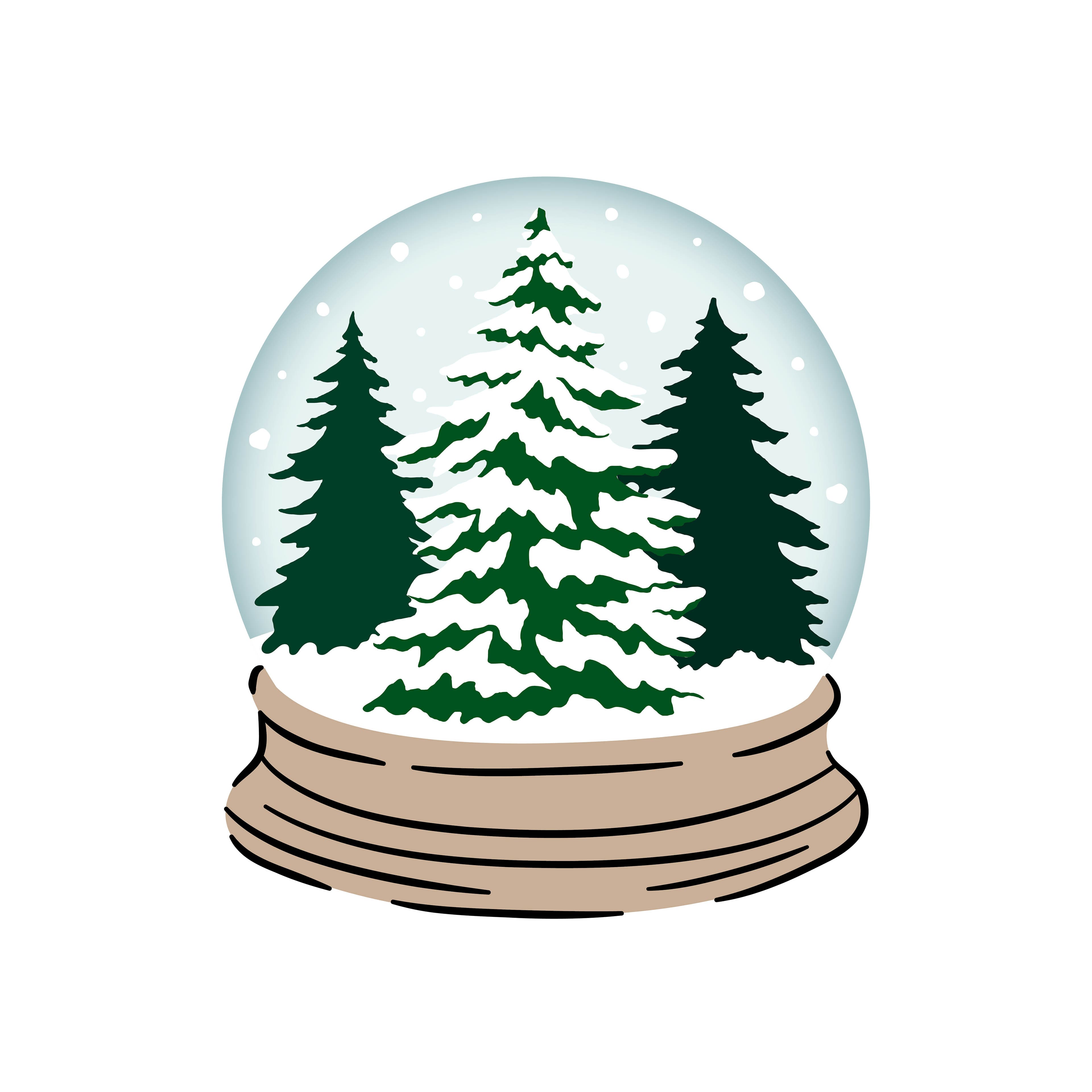 Snow Globe Layering Stencils by Recollections&#x2122;