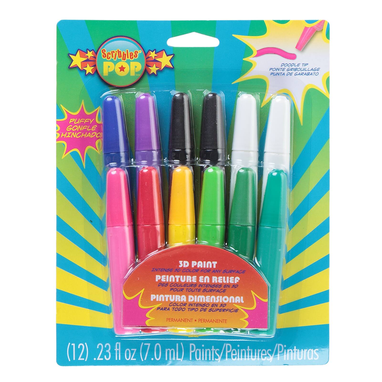 Scribbles 3d Puffy Paint Pens Michaels