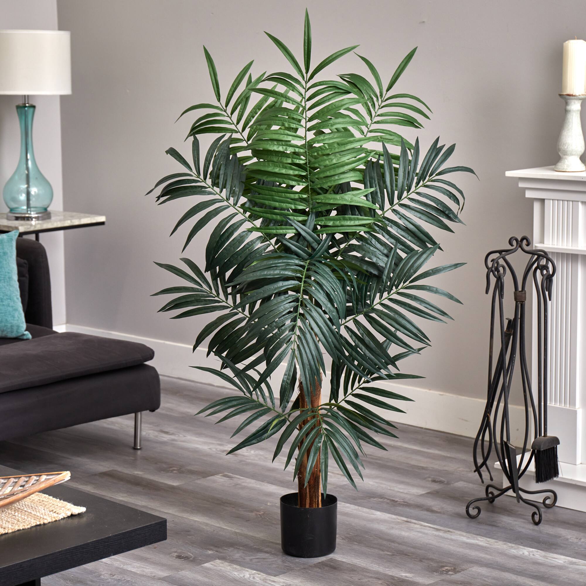 4.5ft. Potted Bulb Areca Palm Tree