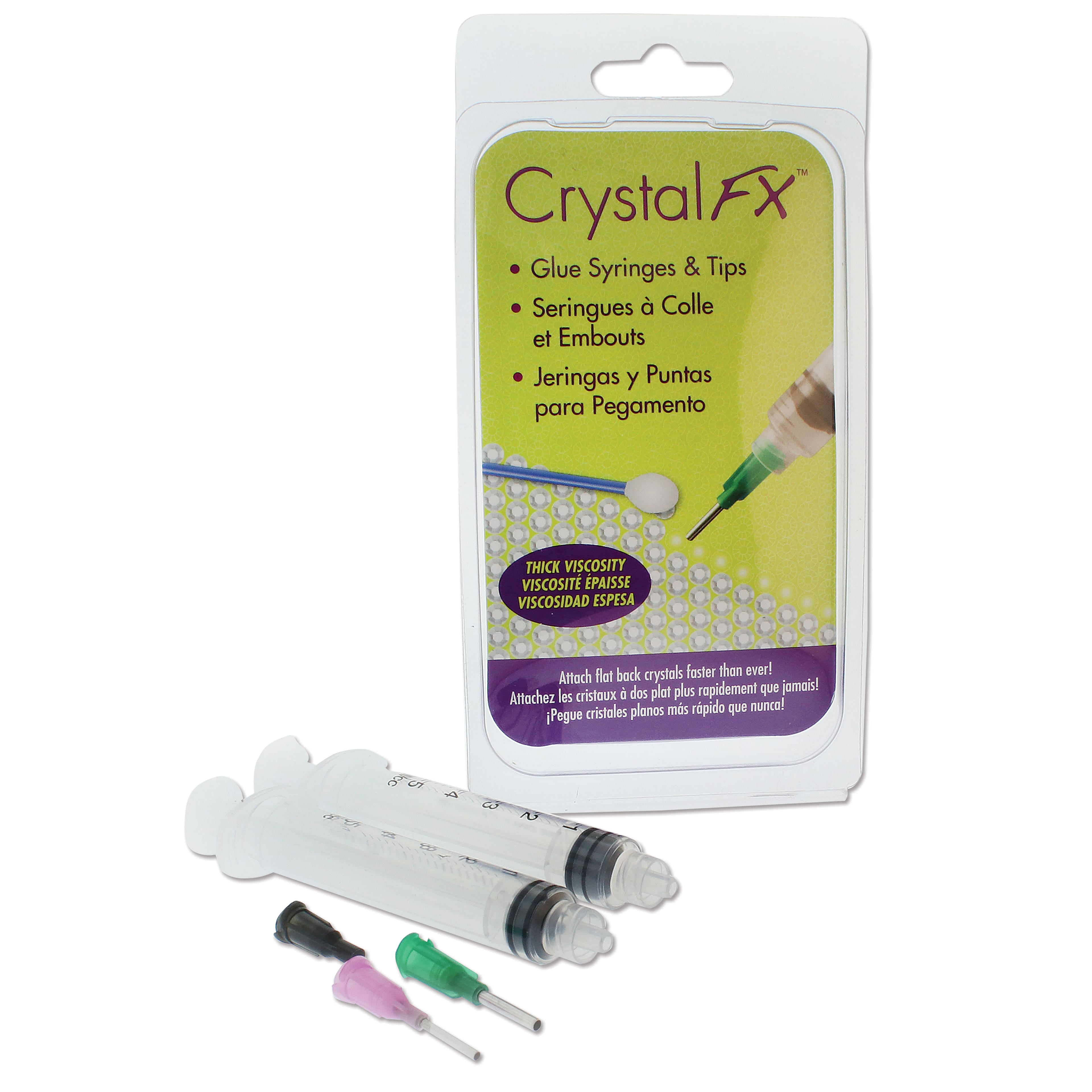 Glue Syringes to Attach Flatbacks 4/Pkg for E6000